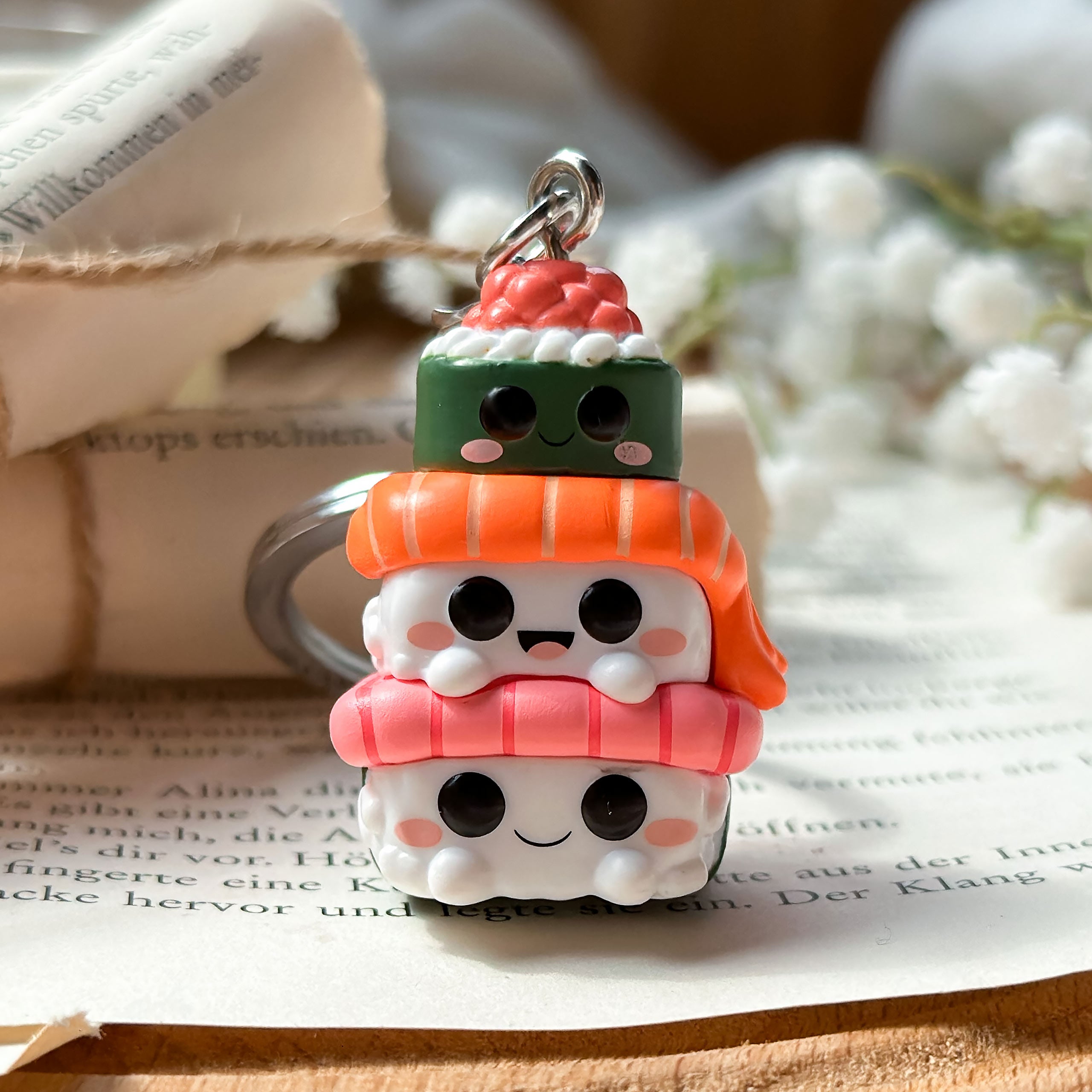Product image Kawaii Foodies - Sushi Trio Funko Pop Keychain