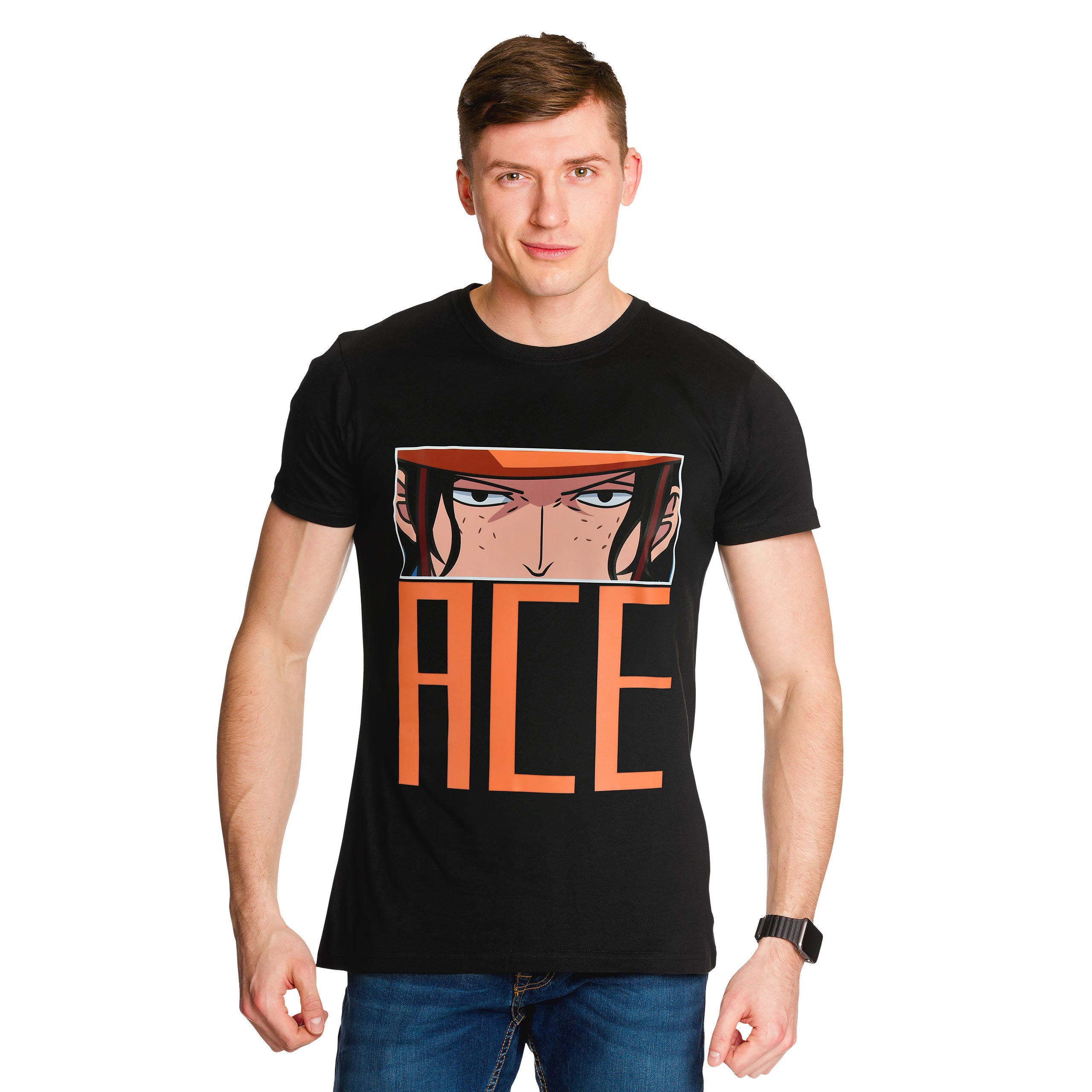 Product image One Piece - Ace Eyes T-Shirt black
