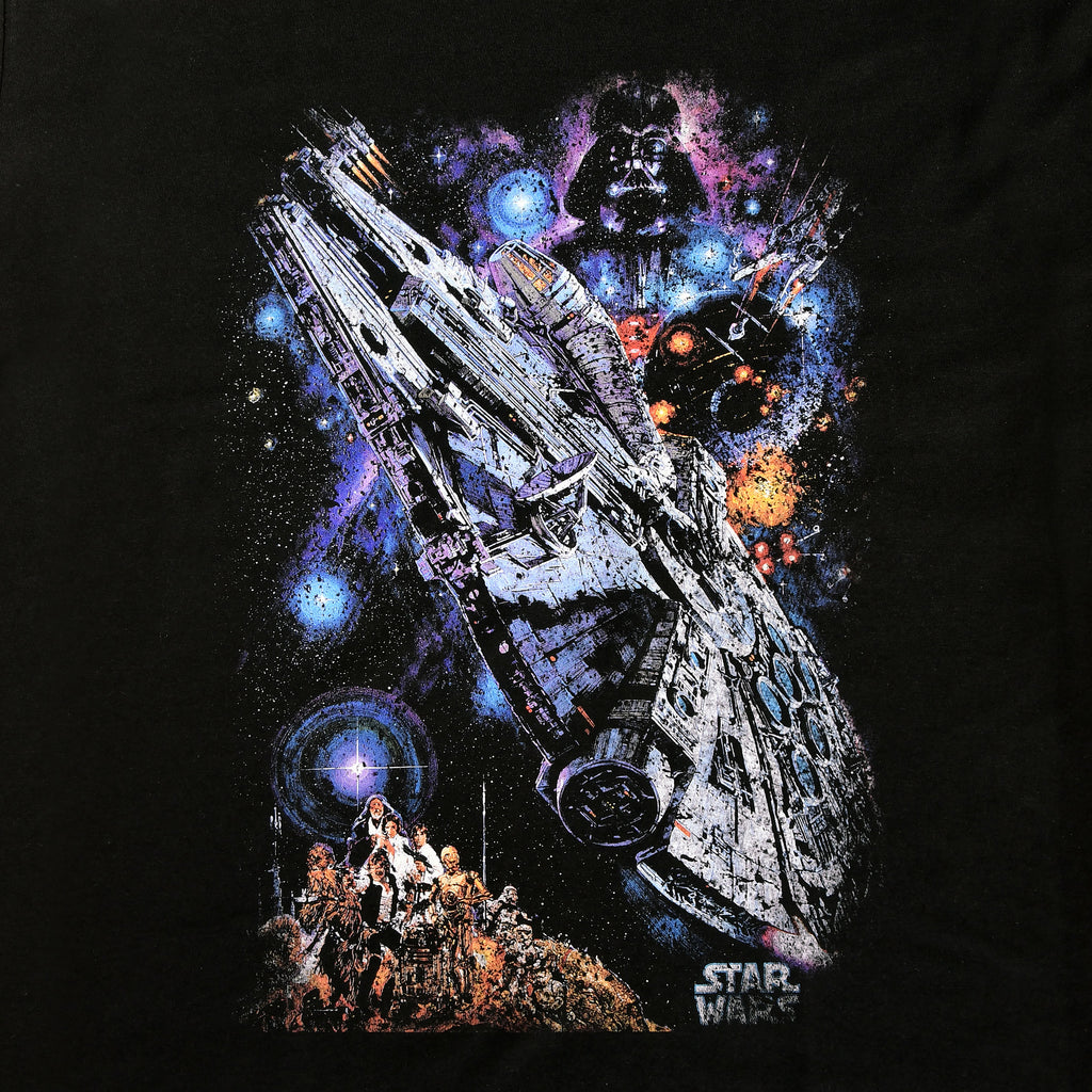 Product image Star Wars - Galaxy Ship Poster T-Shirt black
