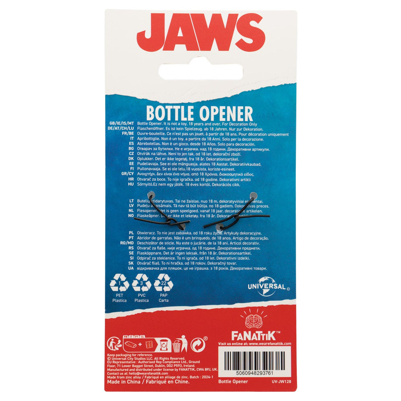 Product image Jaws - Shark Bottle Opener
