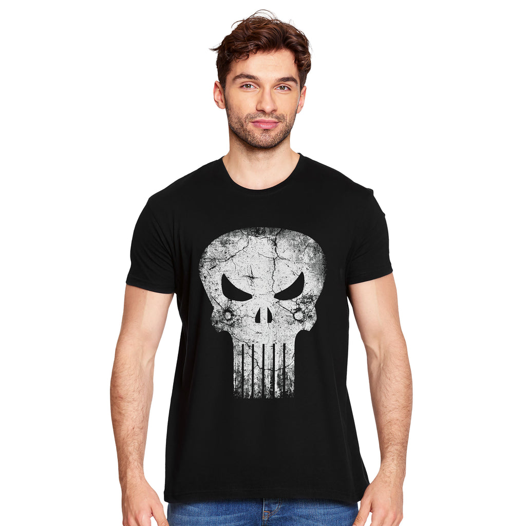 Product image Punisher - Skull Distress Logo T-Shirt black