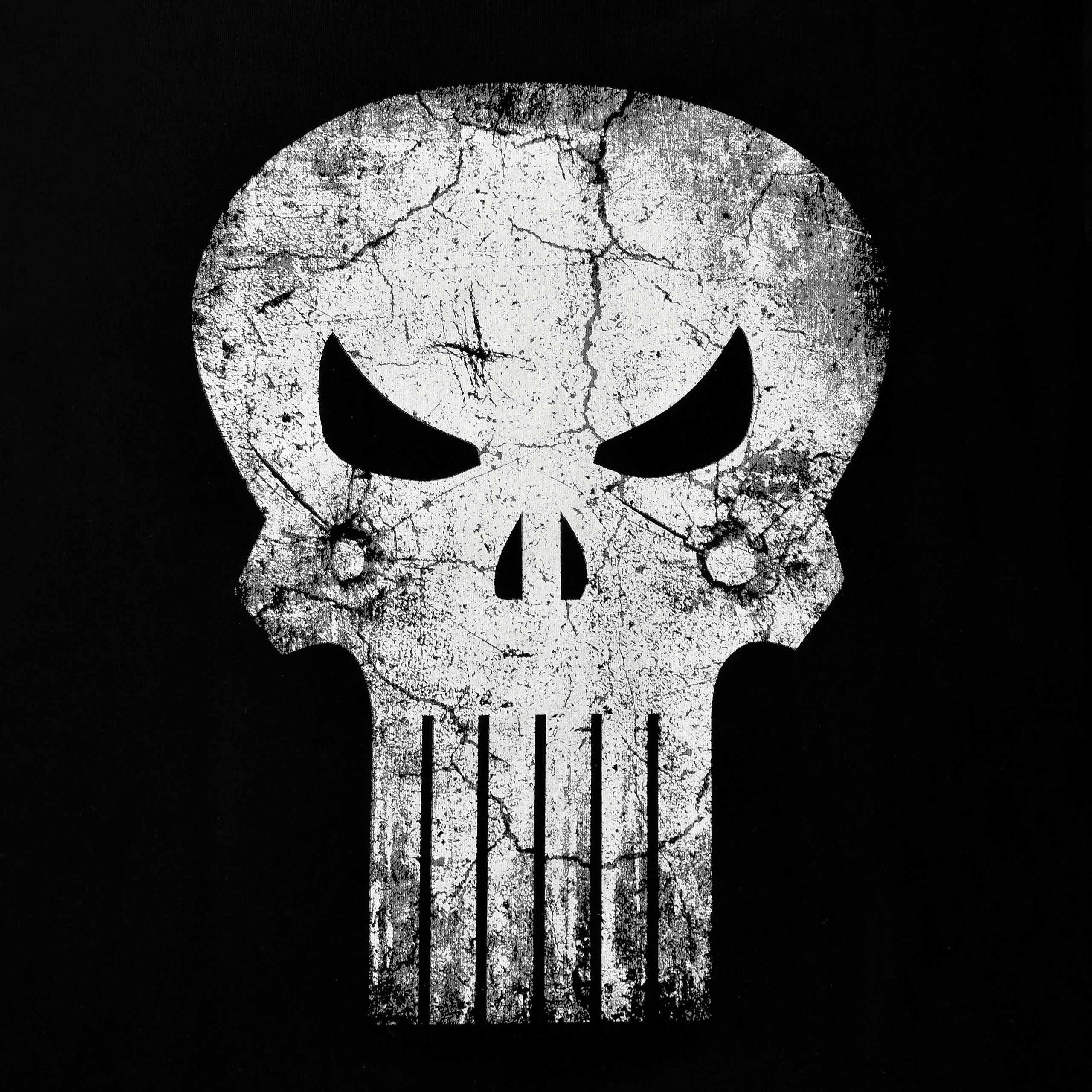 Product image Punisher - Skull Distress Logo T-Shirt black