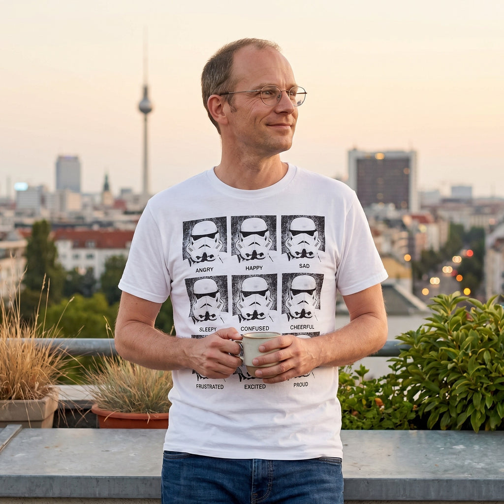 Product image Stormtrooper Multiface T-shirt White - Star Wars