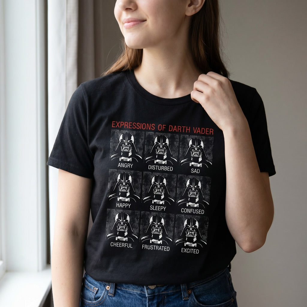 Product image Star Wars - Vader Expressions T-Shirt black