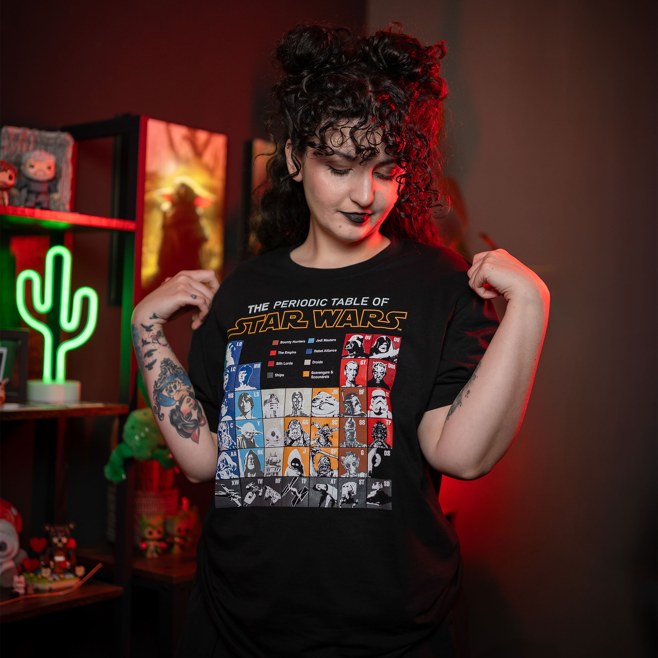 Product image Star Wars - Periodic Table T-Shirt black