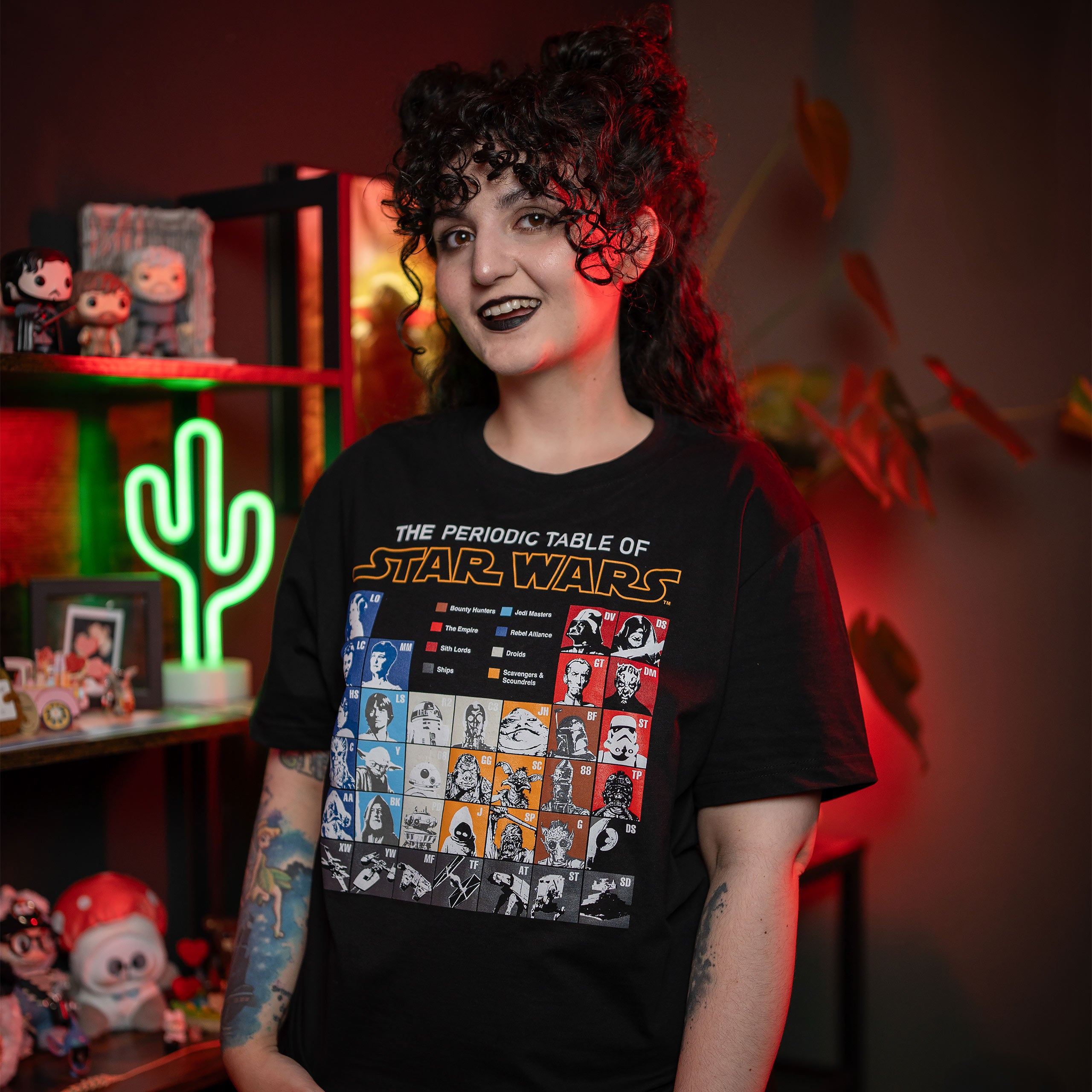 Product image Star Wars - Periodic Table T-Shirt black