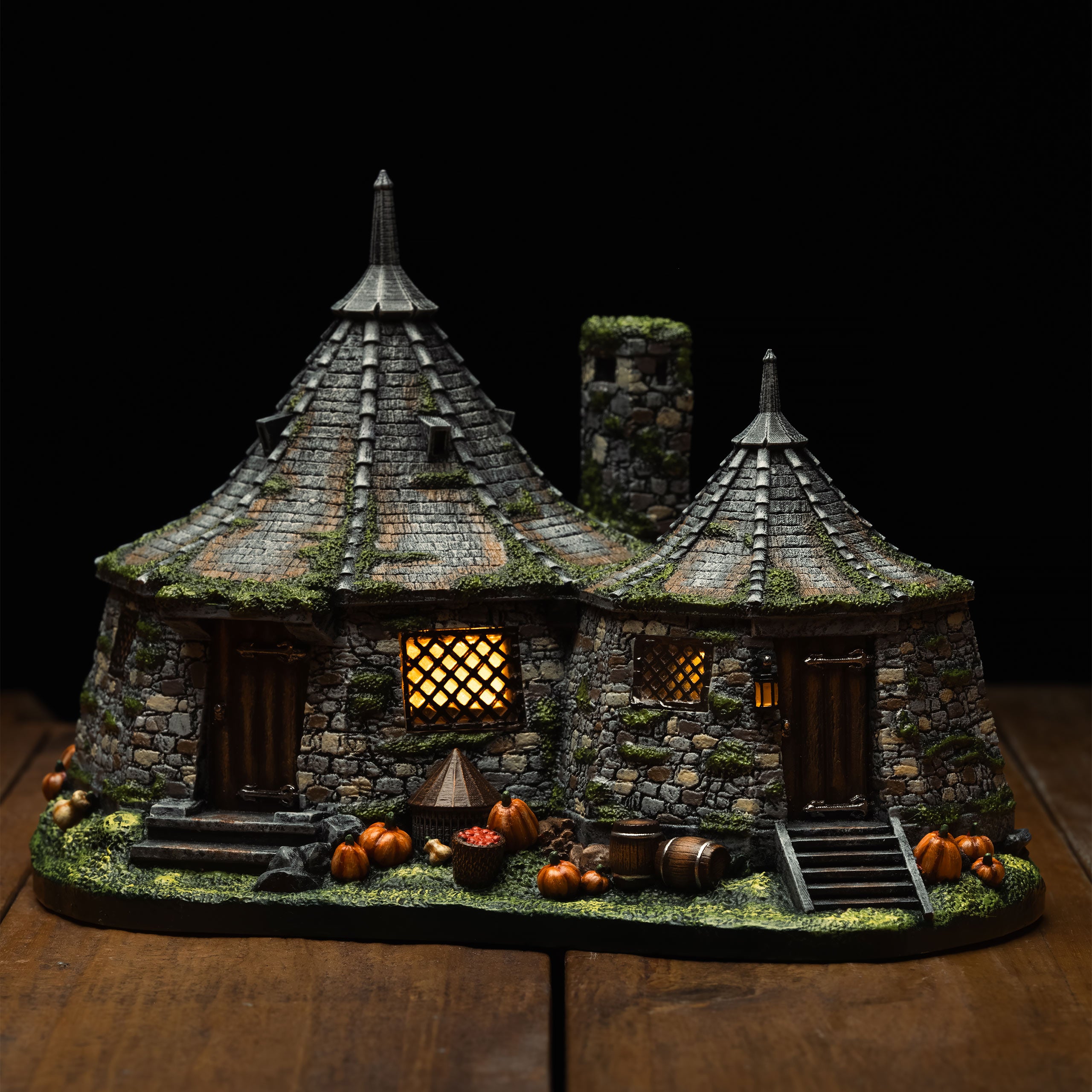 Product image Harry Potter - Hagrid's Hut Miniature Replica with LED Light Function