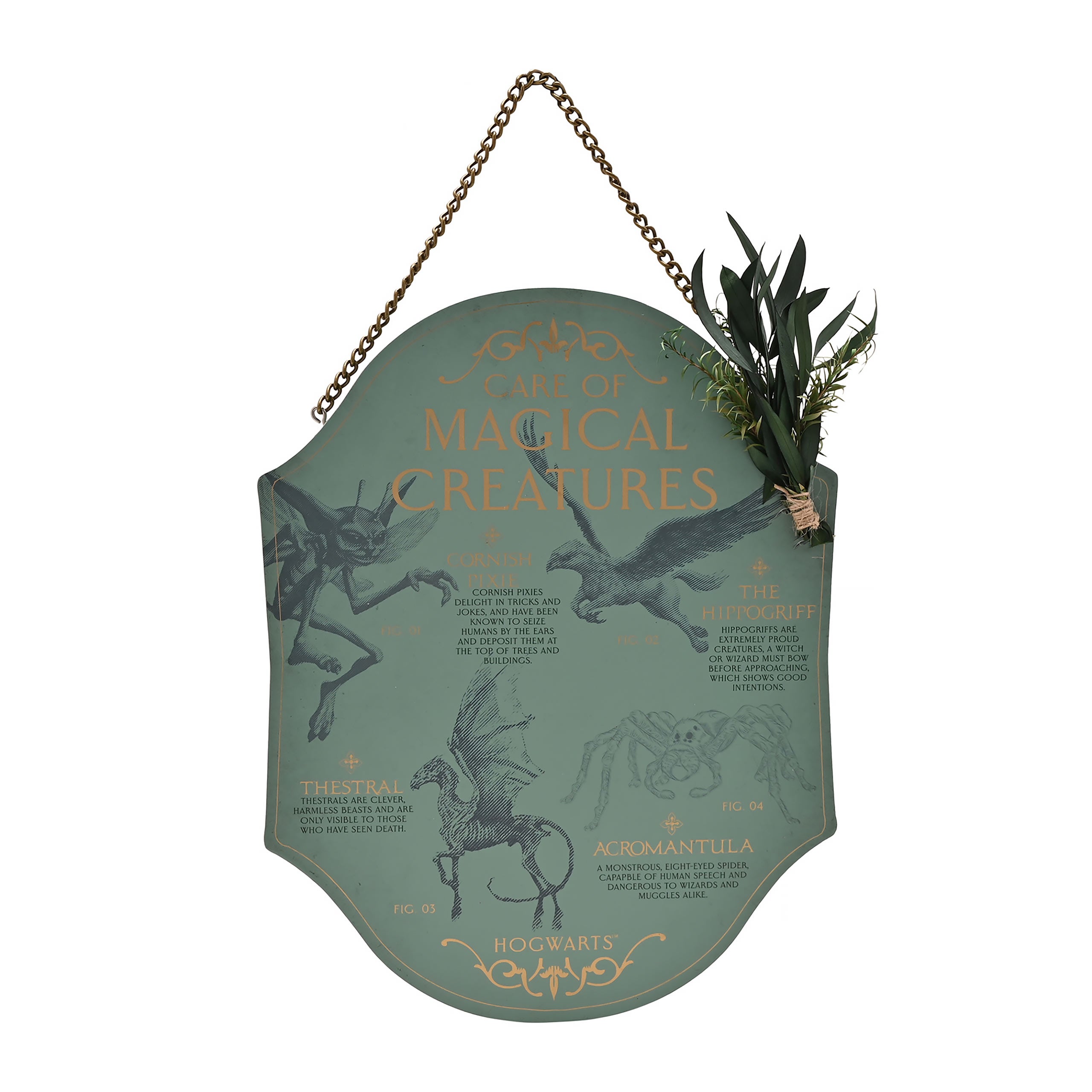 Product image Harry Potter - Care of Magical Creatures Wooden Wall Art