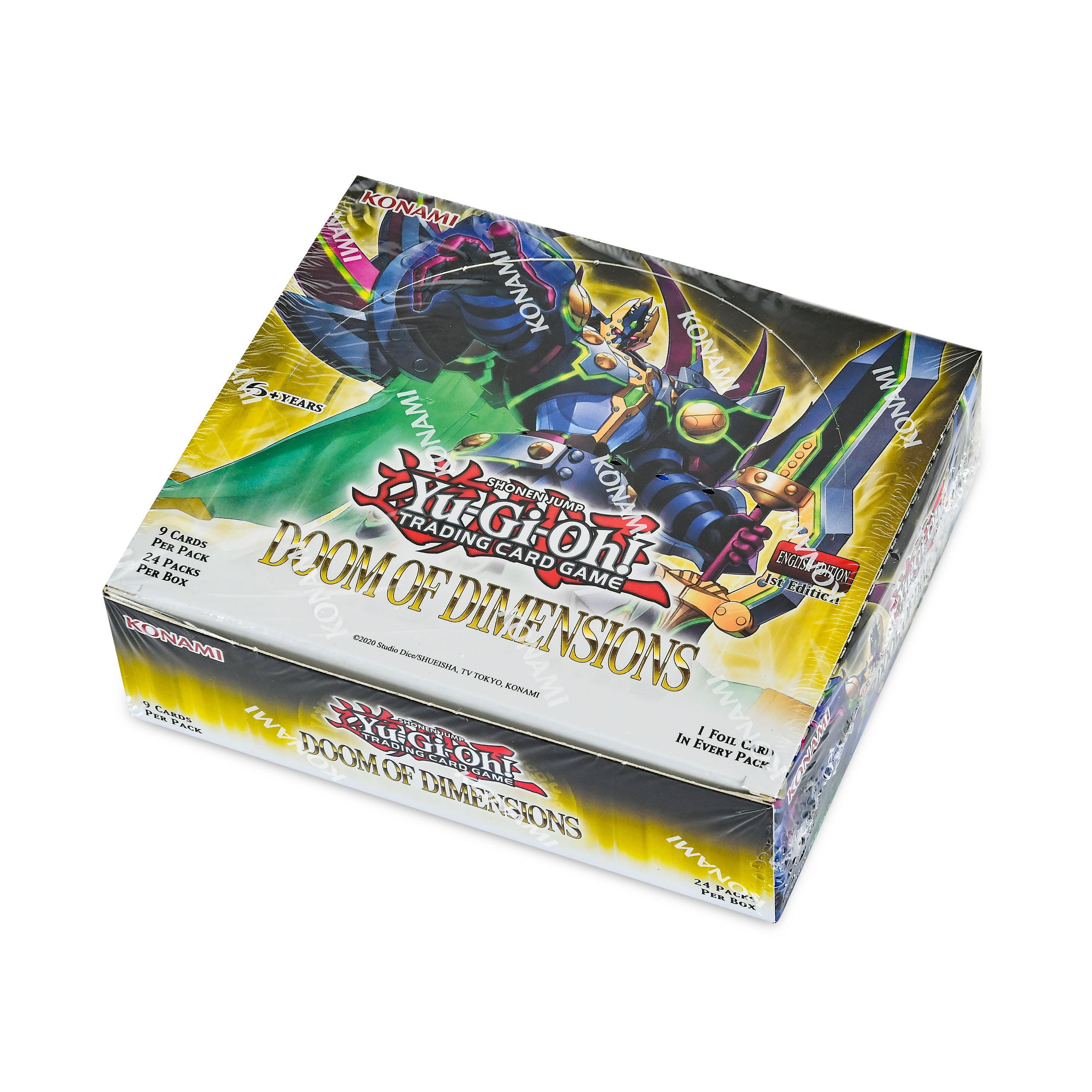 Product image Yu-Gi-Oh! - Doom of Dimensions Trading Card Booster Display English Version