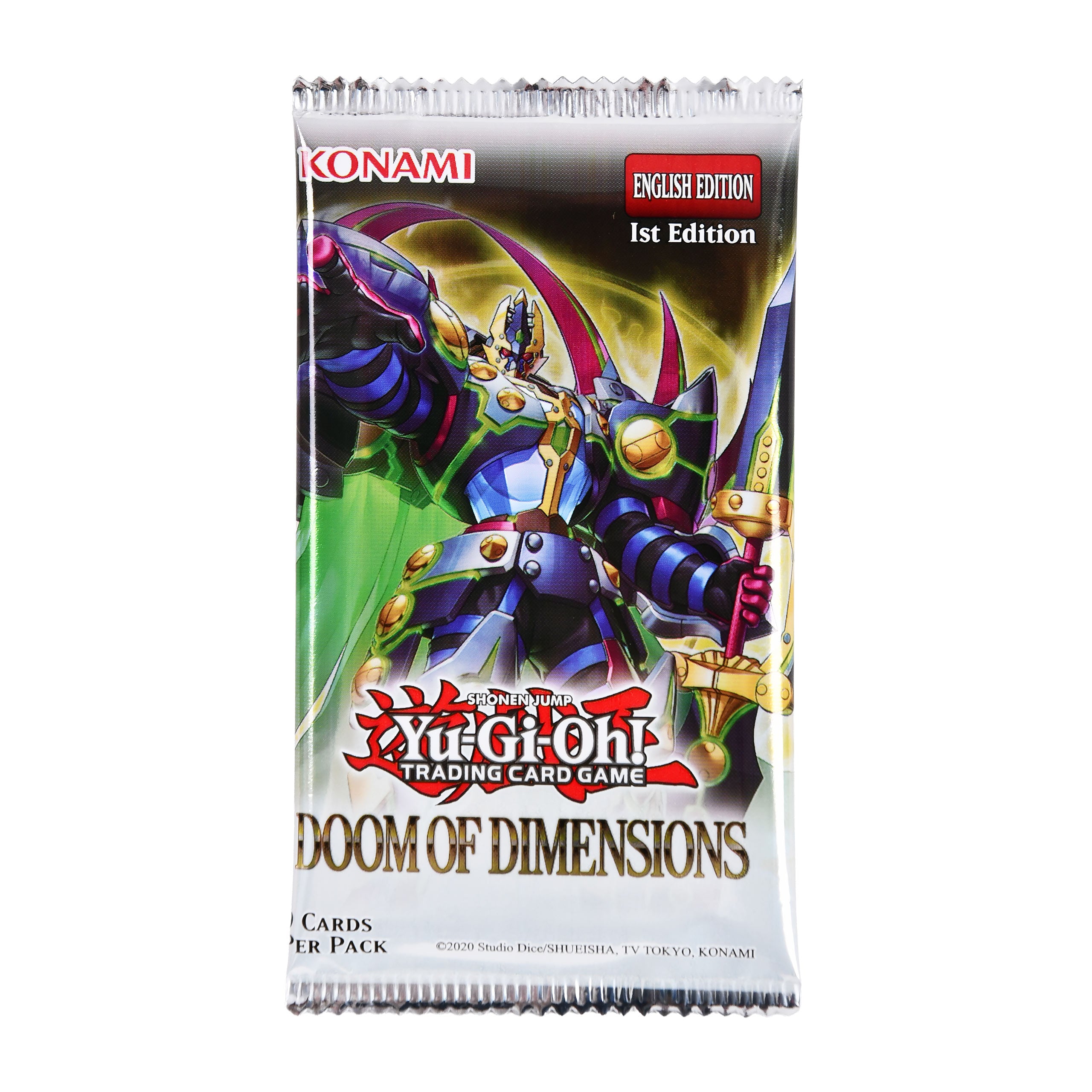 Product image Yu-Gi-Oh! - Doom of Dimensions Trading Card Booster - English Version