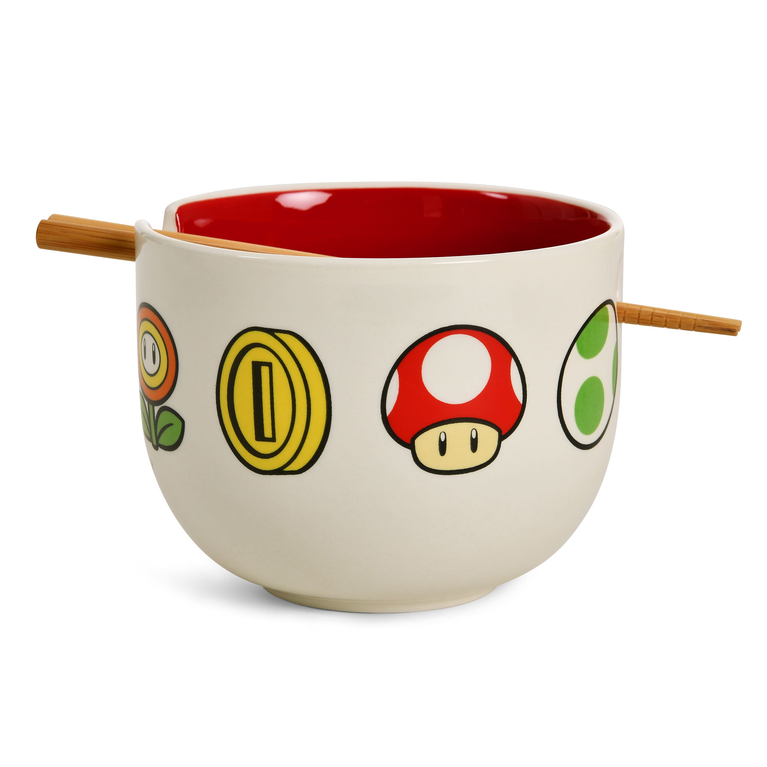 Product image Super Mario - Symbols Ramen Bowl with Chopsticks