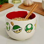 Product image Super Mario - Symbols Ramen Bowl with Chopsticks