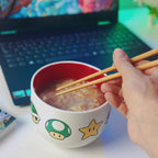 Product image Super Mario - Symbols Ramen Bowl with Chopsticks