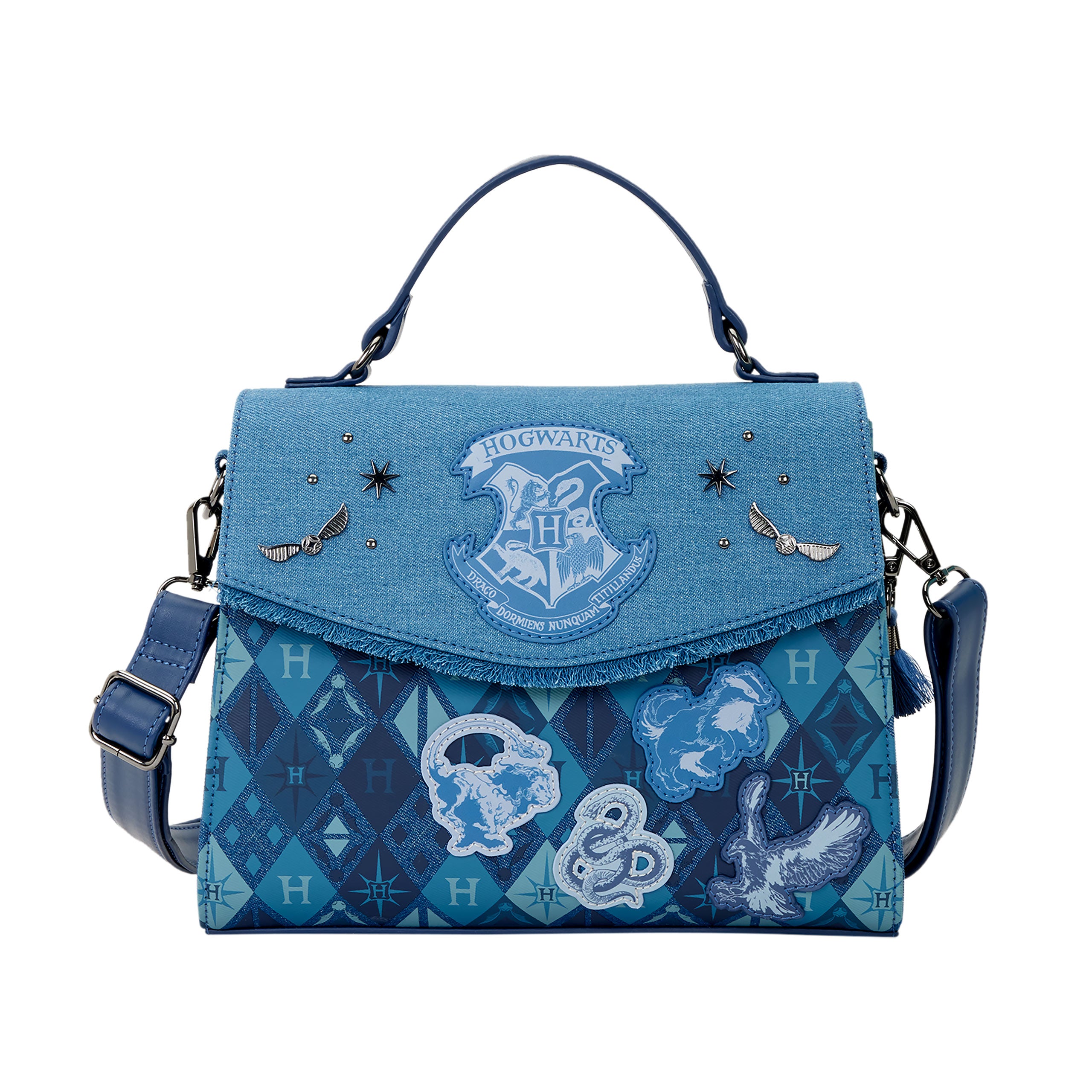 Product image Harry Potter - Hogwarts Denim Crossbody Bag