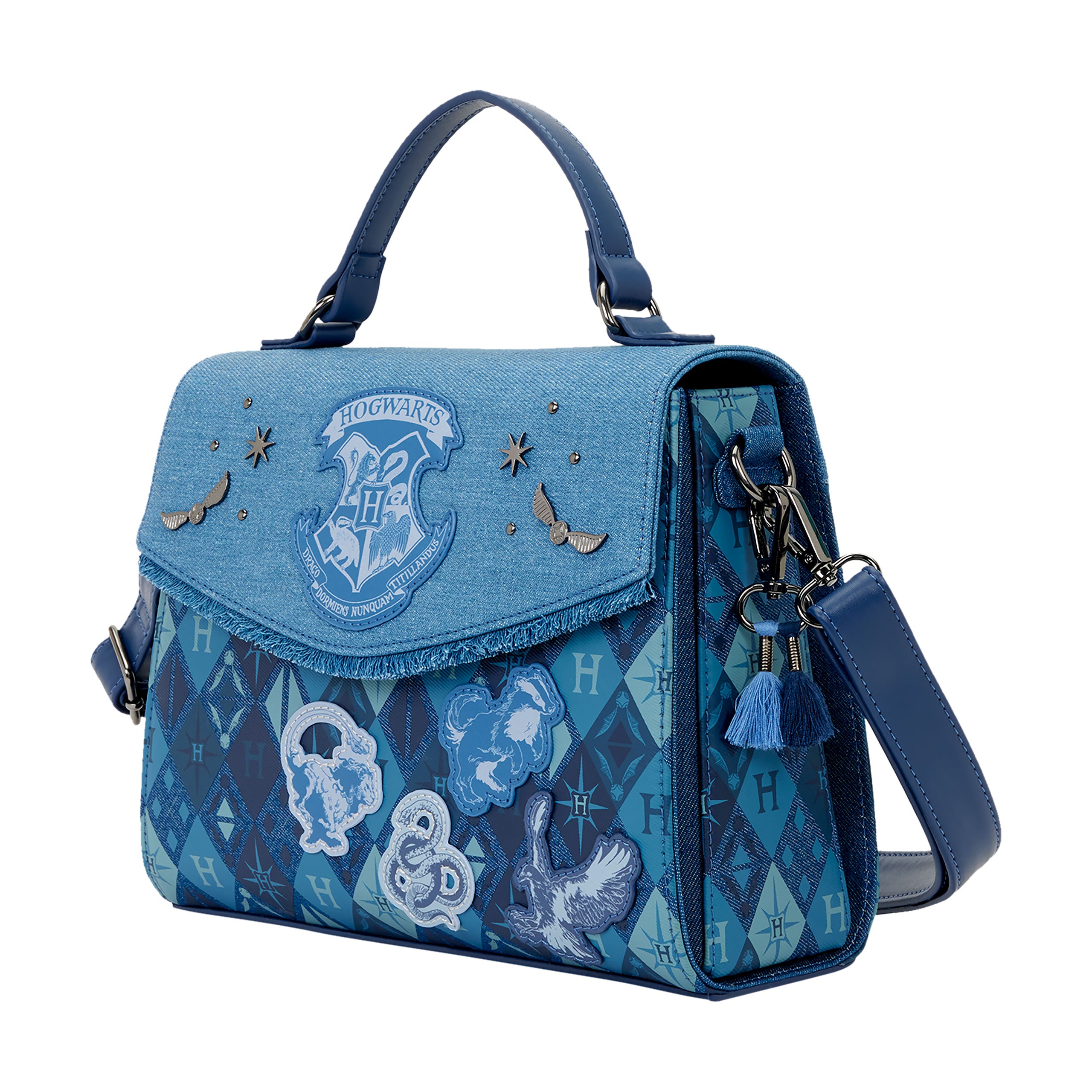 Product image Harry Potter - Hogwarts Denim Crossbody Bag