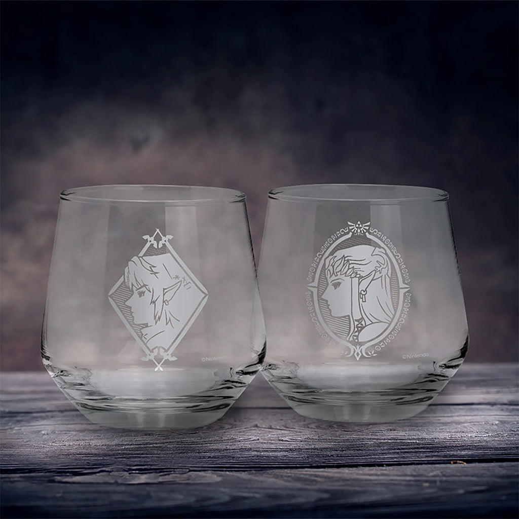 Product image Zelda - Link & Zelda Glasses Set of 2
