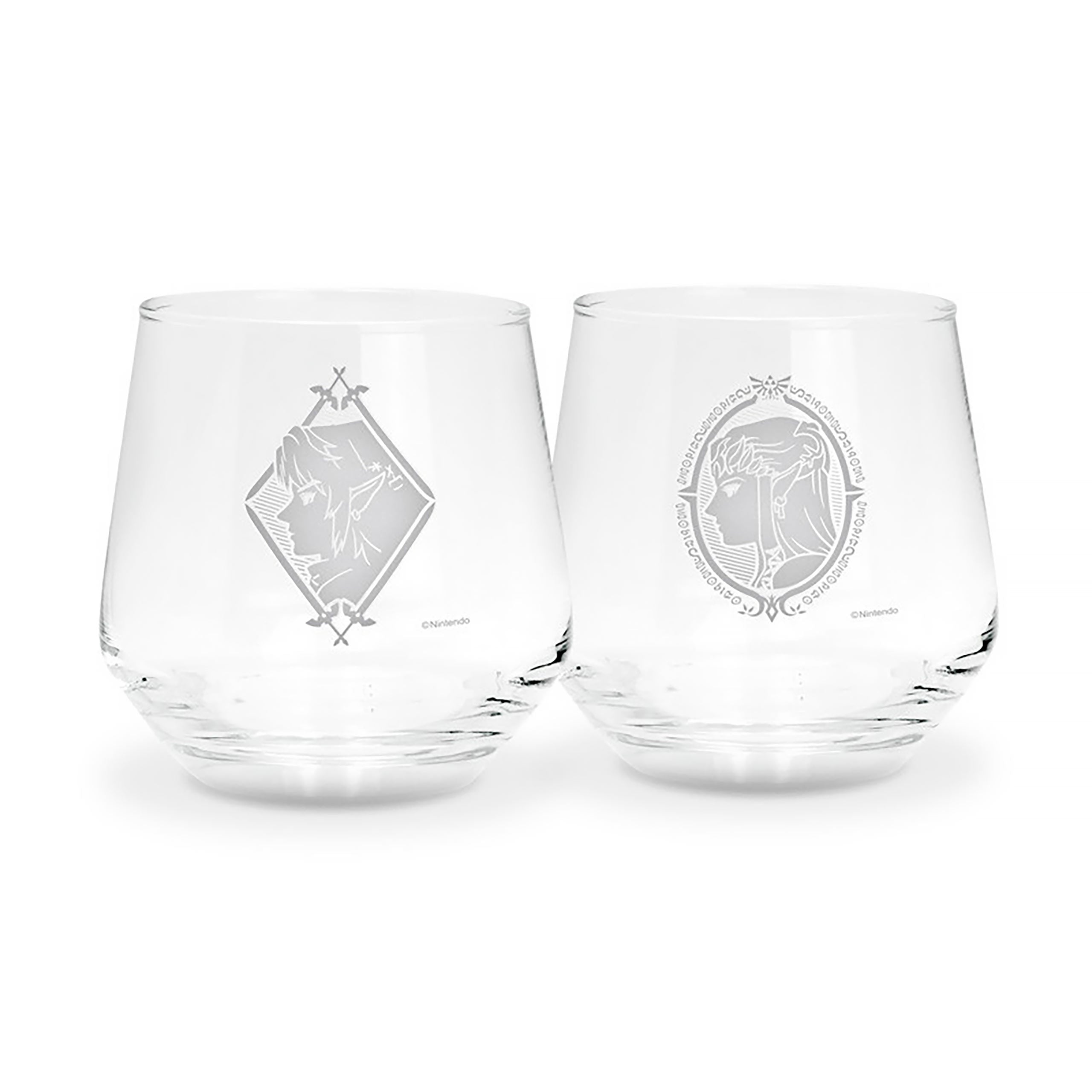 Product image Zelda - Link & Zelda Glasses Set of 2