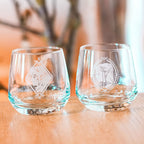 Product image Zelda - Link & Zelda Glasses Set of 2