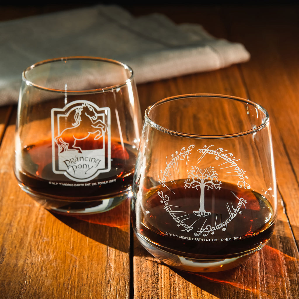 Product image The Lord of the Rings - Prancing Pony & Gondor Glass Set (2-Pack)