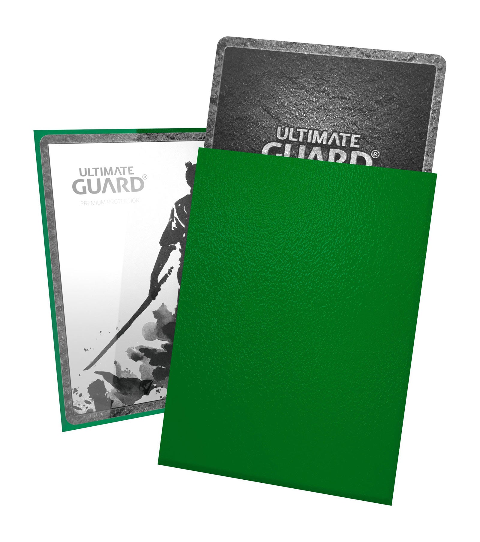 Product image Ultimate Guard Katana Card Sleeves green 100-pack for TCG standard size