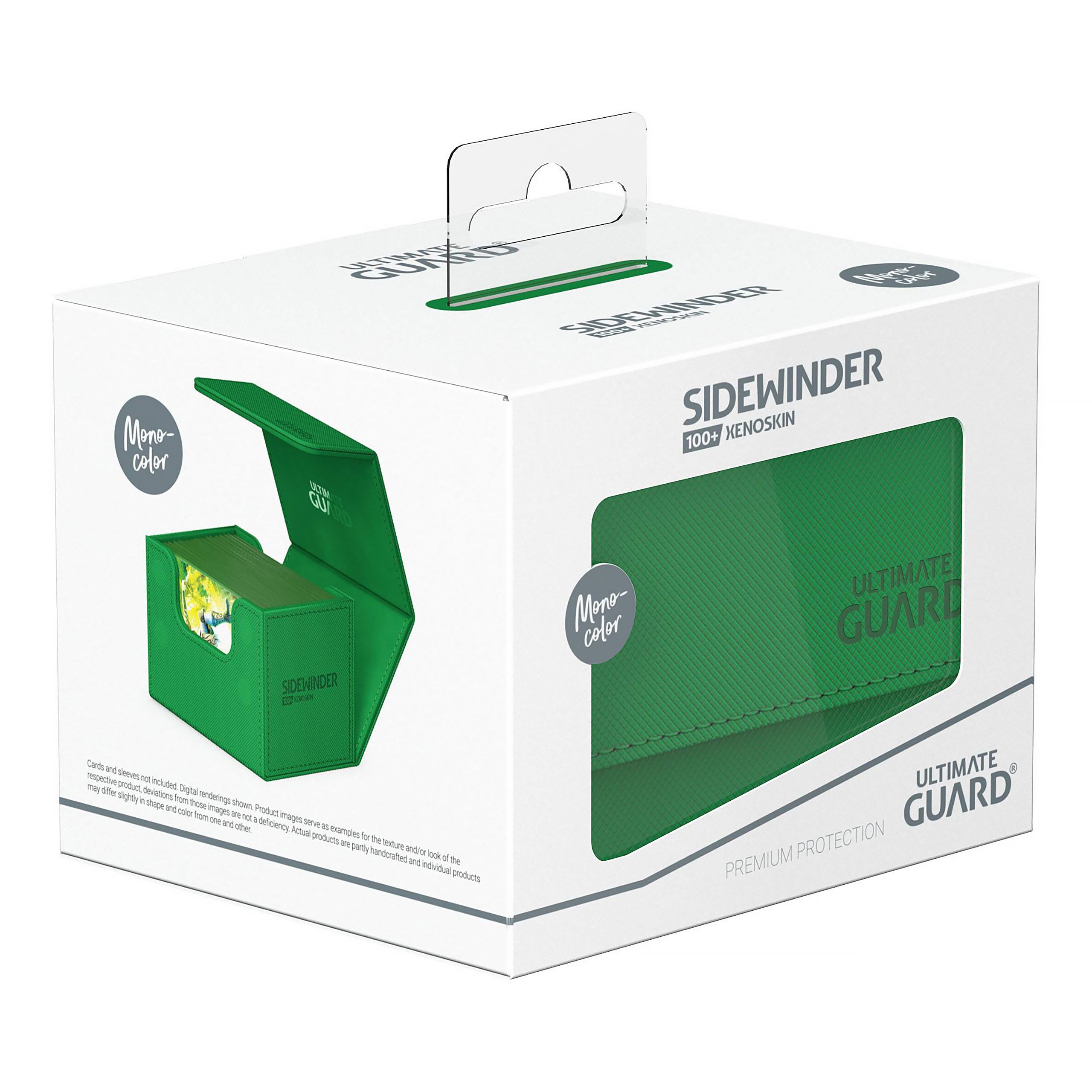 Product image Ultimate Guard 100+ Card Deck Case Green