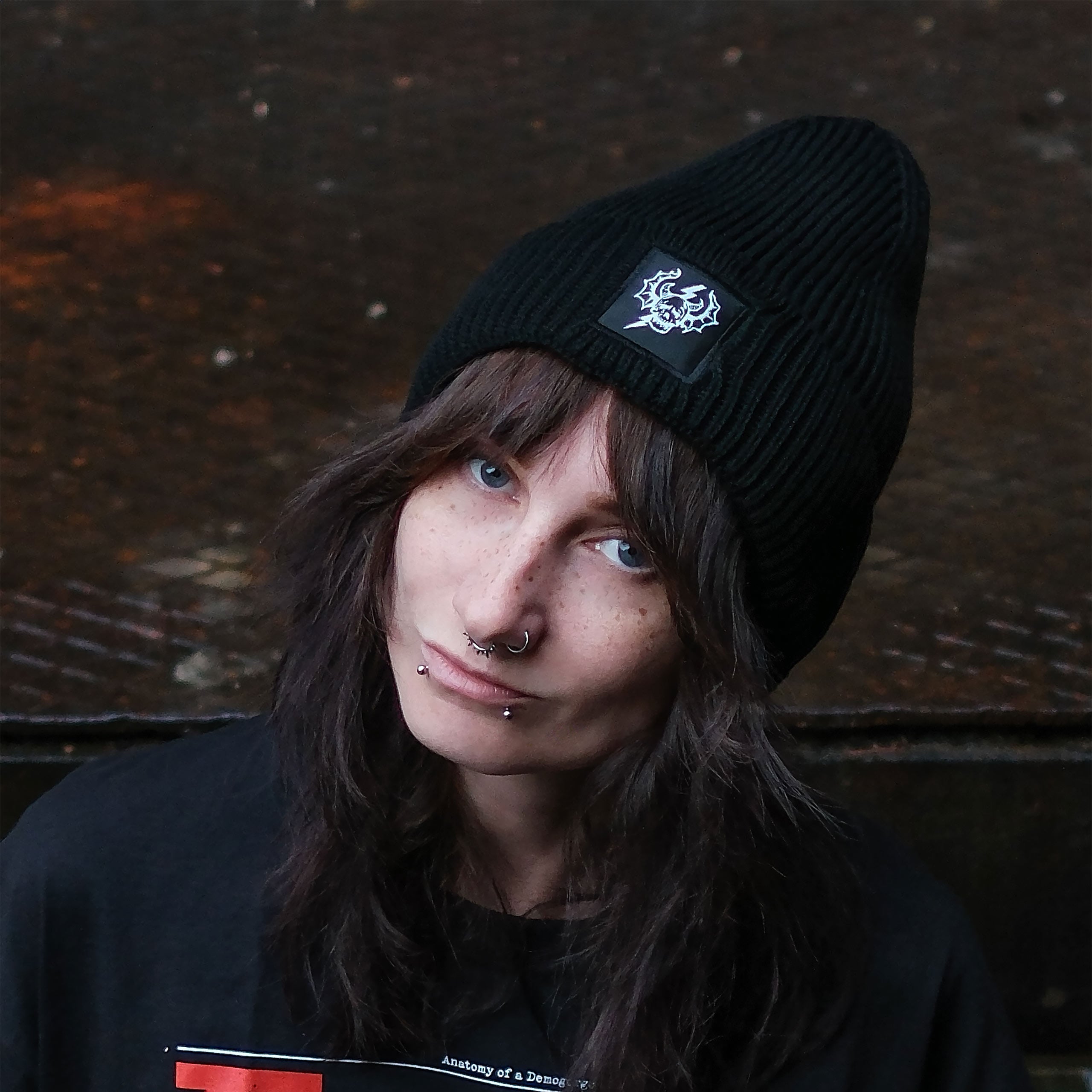 Product image Stranger Things - Hellfire Club Skull Logo Beanie