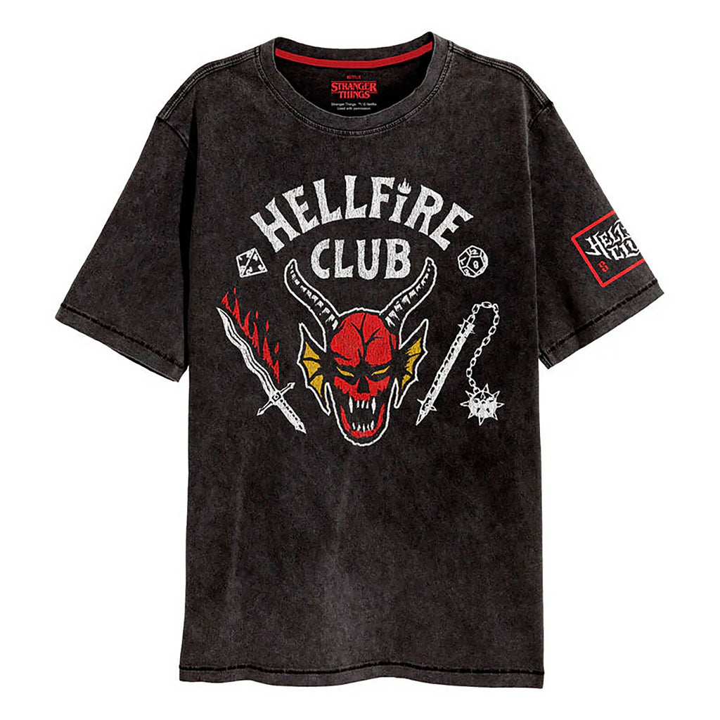 Product image Stranger Things - Hellfire Club T-shirt gray