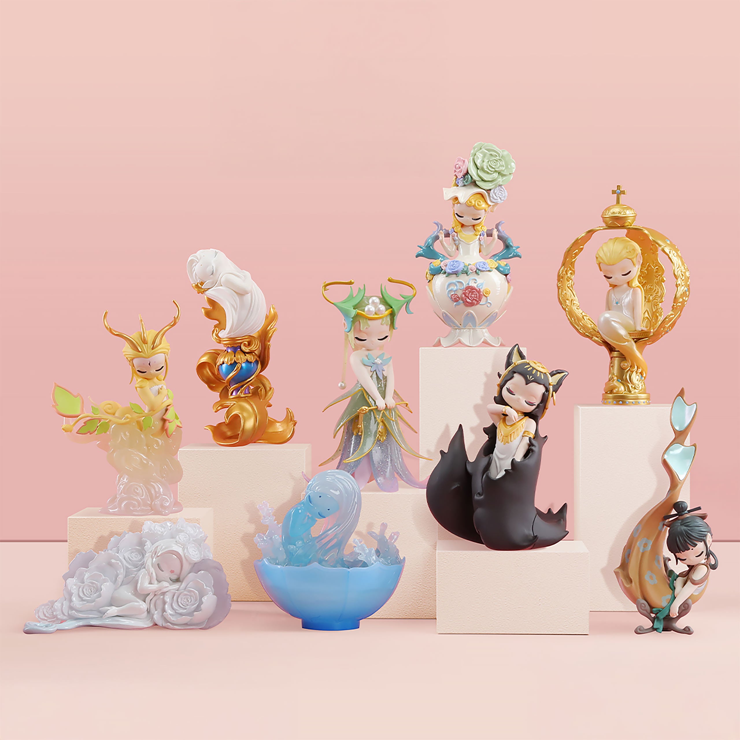 Product image Sleep - The Treasure Gallery Series 52TOYS Mystery Figure 8-Pack Display