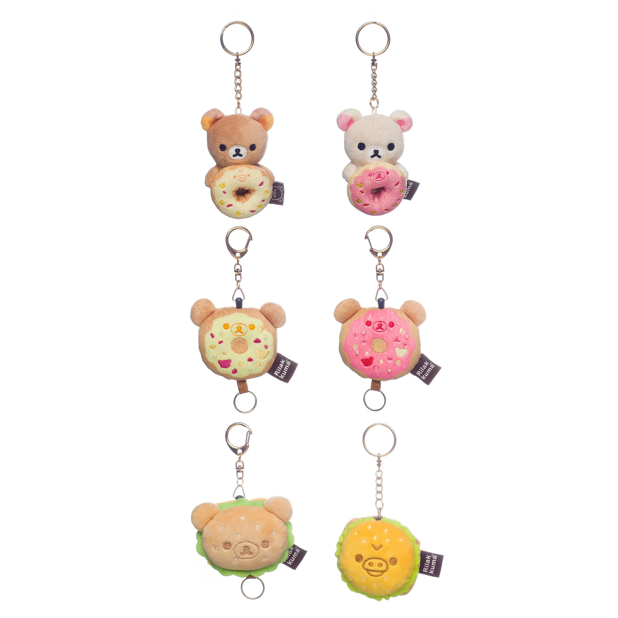 Product image Rilakkuma - Deli Mystery Plush Keychain Display E1089778