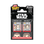 Product image Star Wars - Leia and Han Solo The Empire Strikes Back Funko Bitty Pop 2-Pack Figure Set