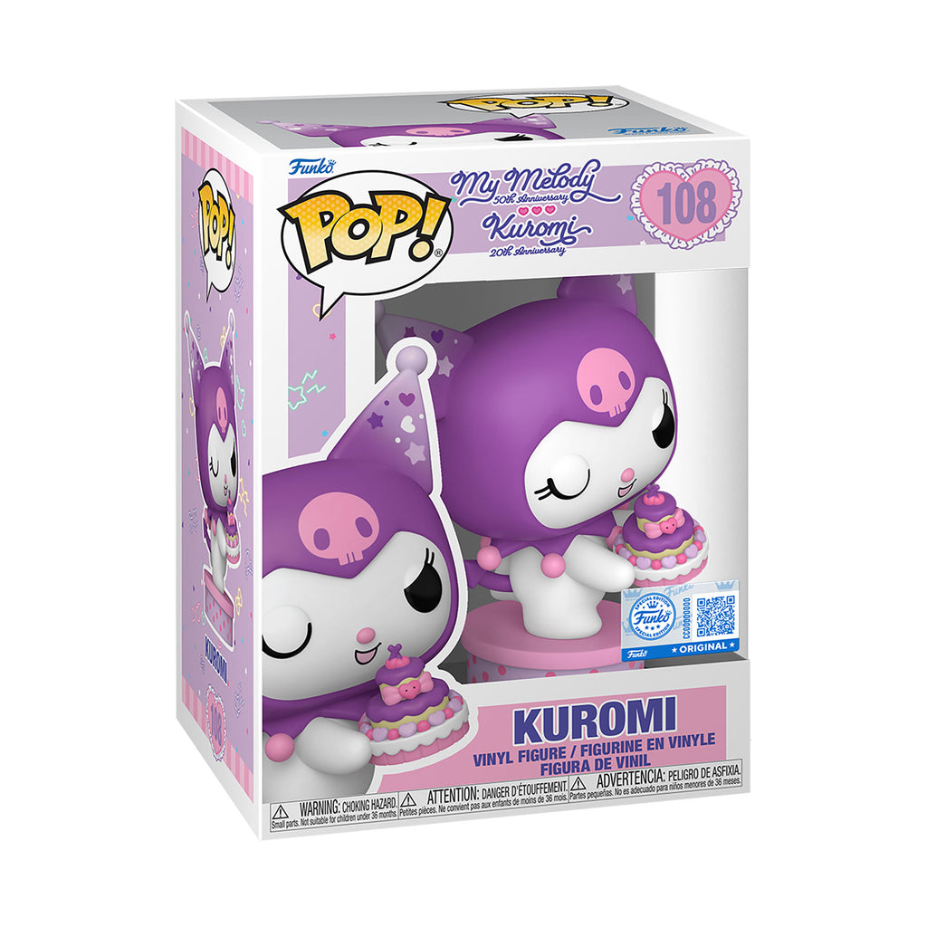 Product image Hello Kitty and Friends - Kuromi with Cake Funko Pop! Figure
