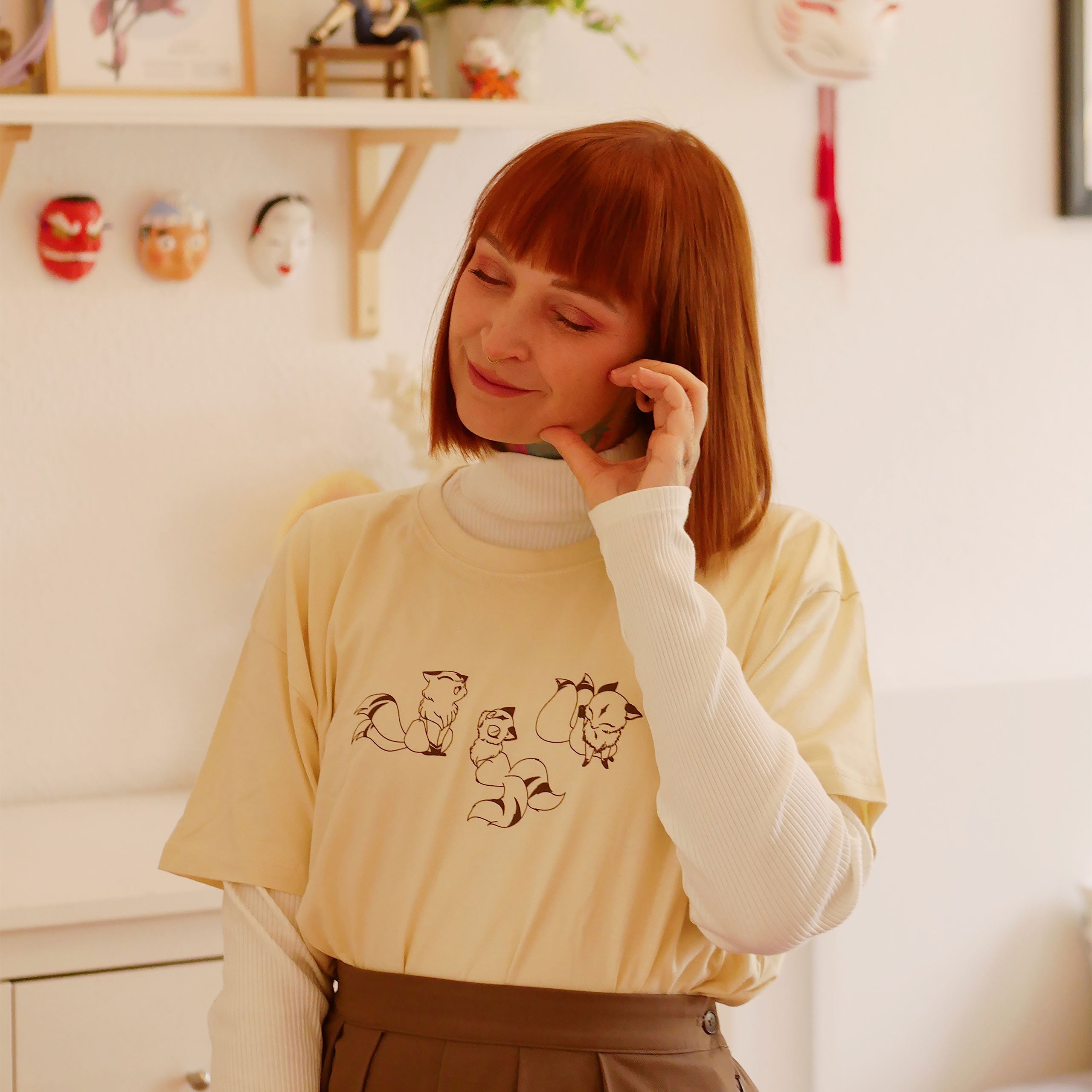 Product image Kirara T-shirt for Inuyasha fans