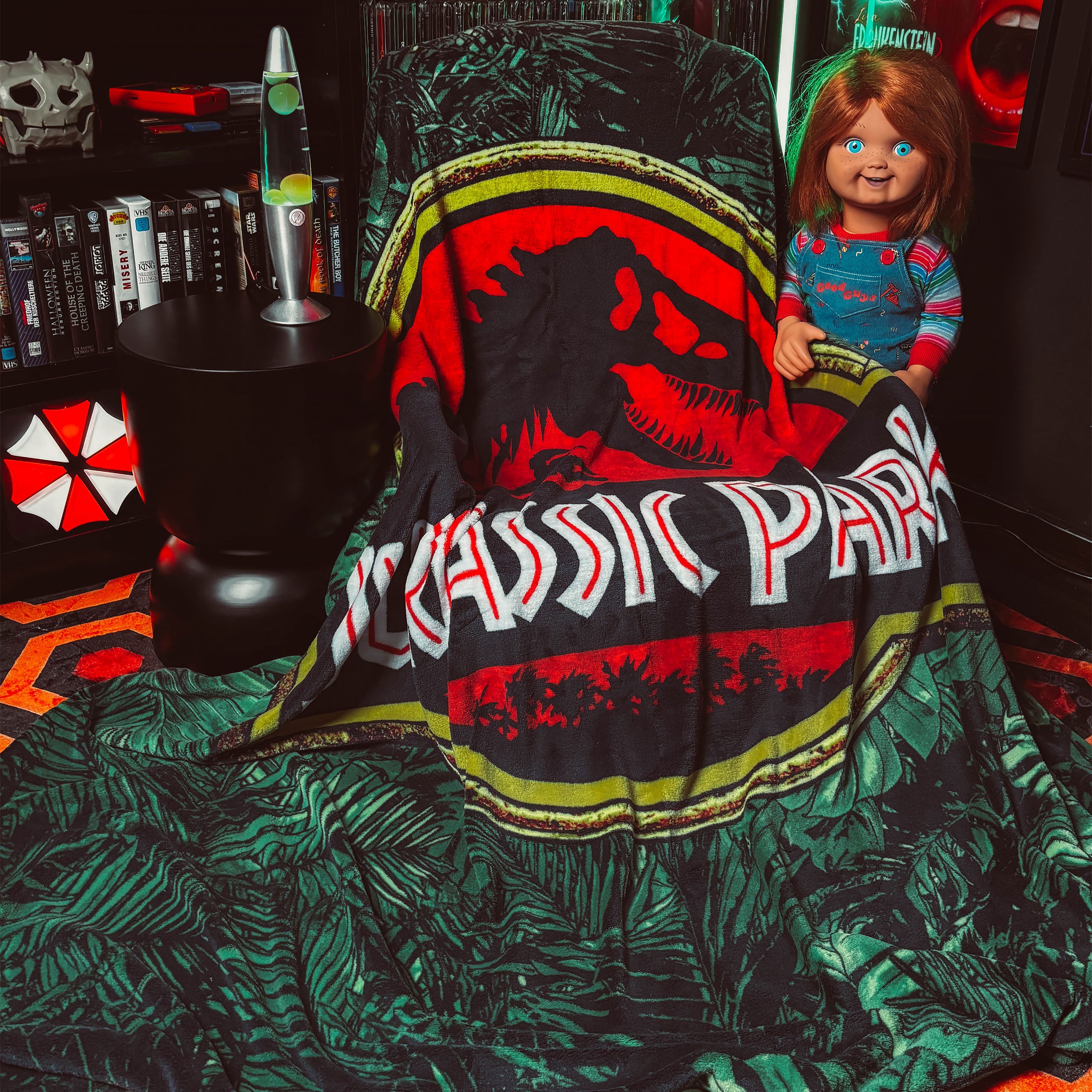 Product image Jurassic Park - Jungle Logo Fleece Blanket