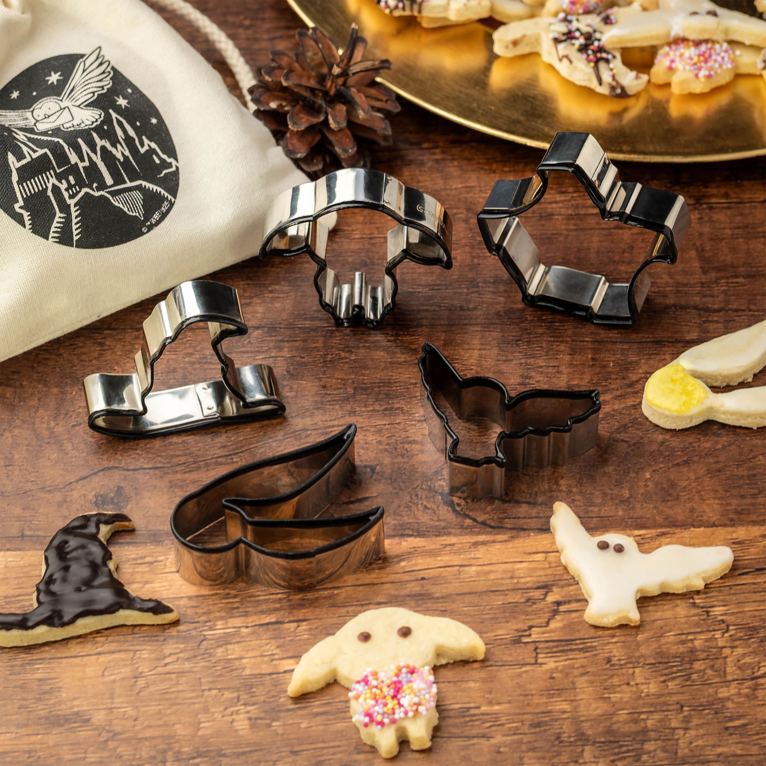 Product image Harry Potter – Cookie Cutter 5-Piece Set in Fabric Pouch
