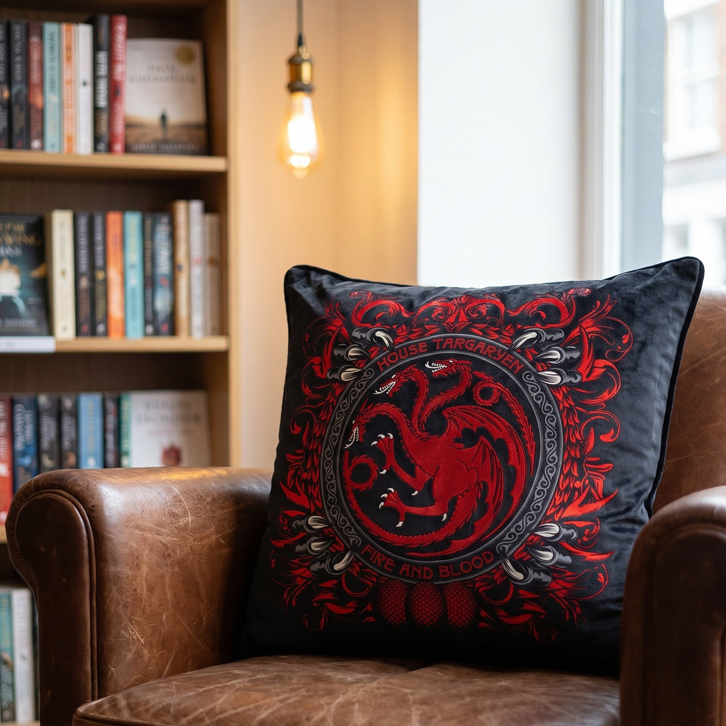 Product image Game of Thrones - House Targaryen Deluxe Cushion