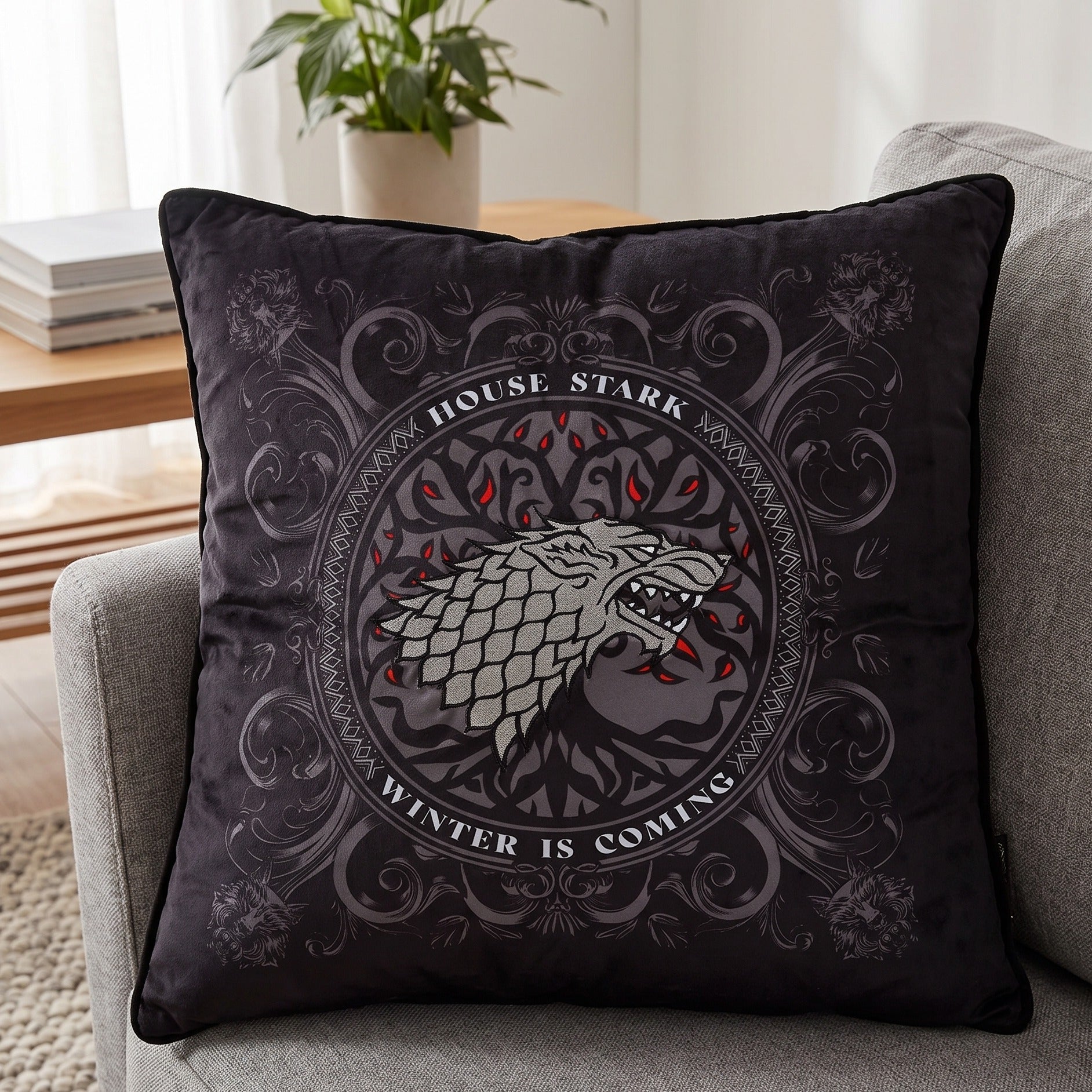 Product image Game of Thrones - House Stark Cushion Deluxe