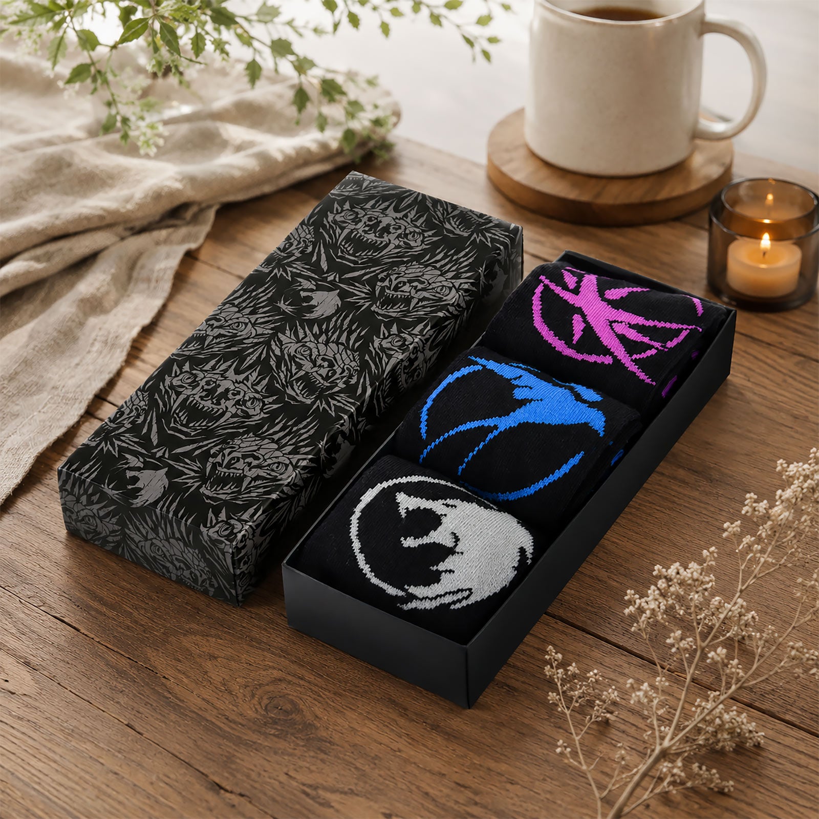 Product image The Witcher - Symbols Socks 3-Pack in Gift Box