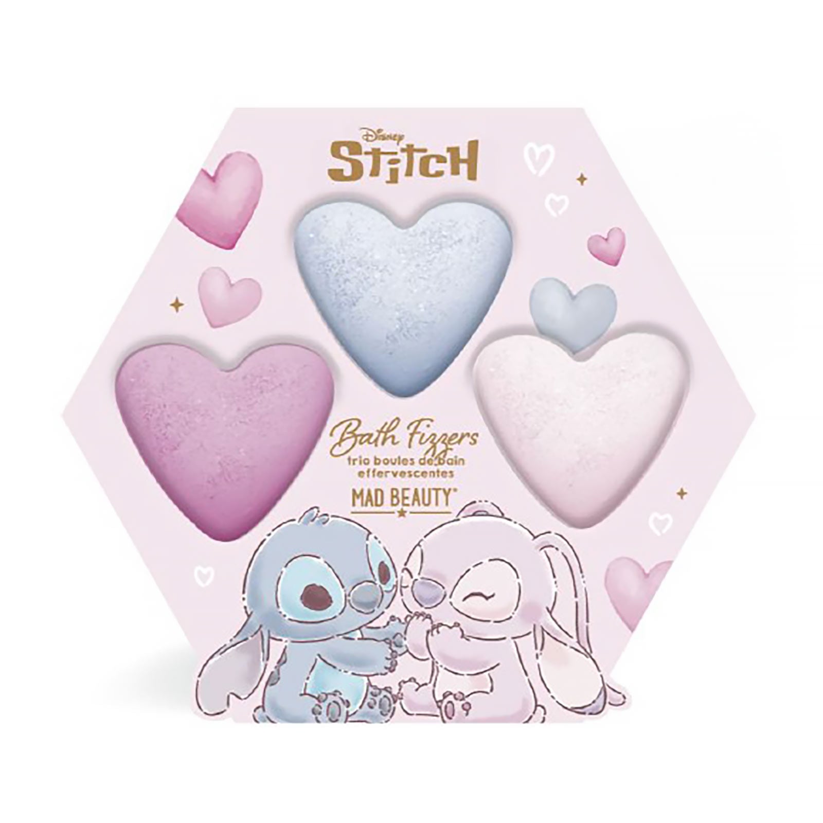 Product image Lilo & Stitch - Angel and Stitch Bath Fizzers Set of 3