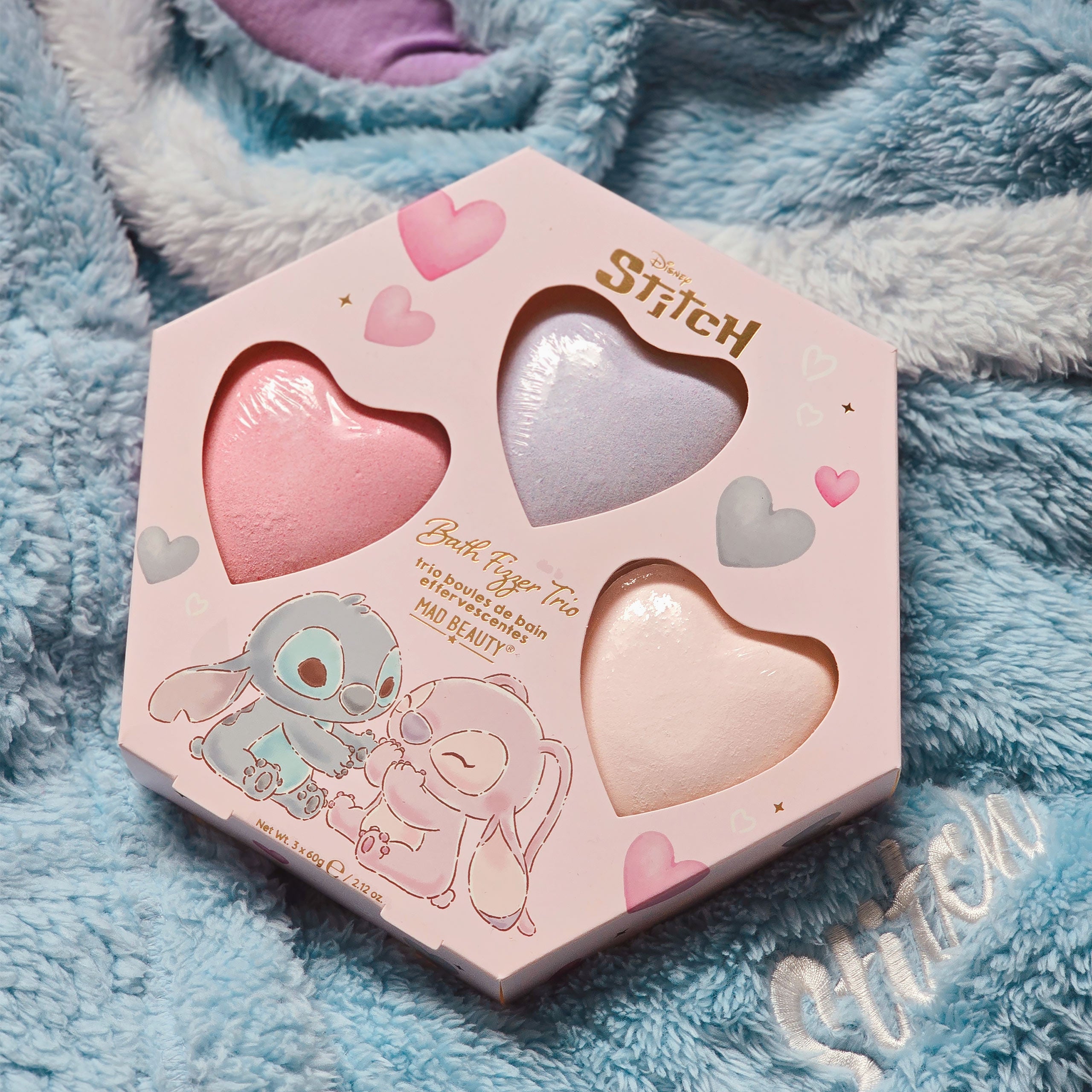 Product image Lilo & Stitch - Angel and Stitch Bath Fizzers Set of 3