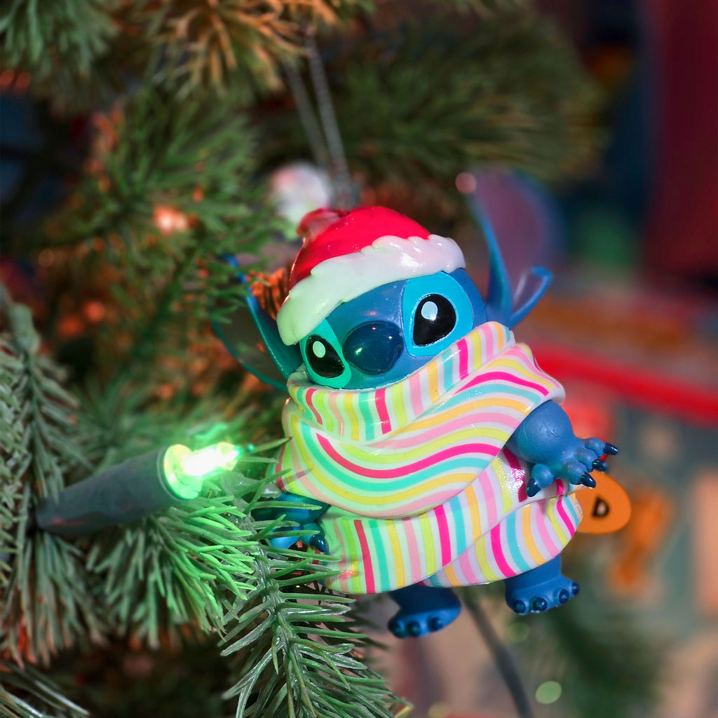 Product image Stitch with Scarf Christmas Tree Ornament - Lilo & Stitch