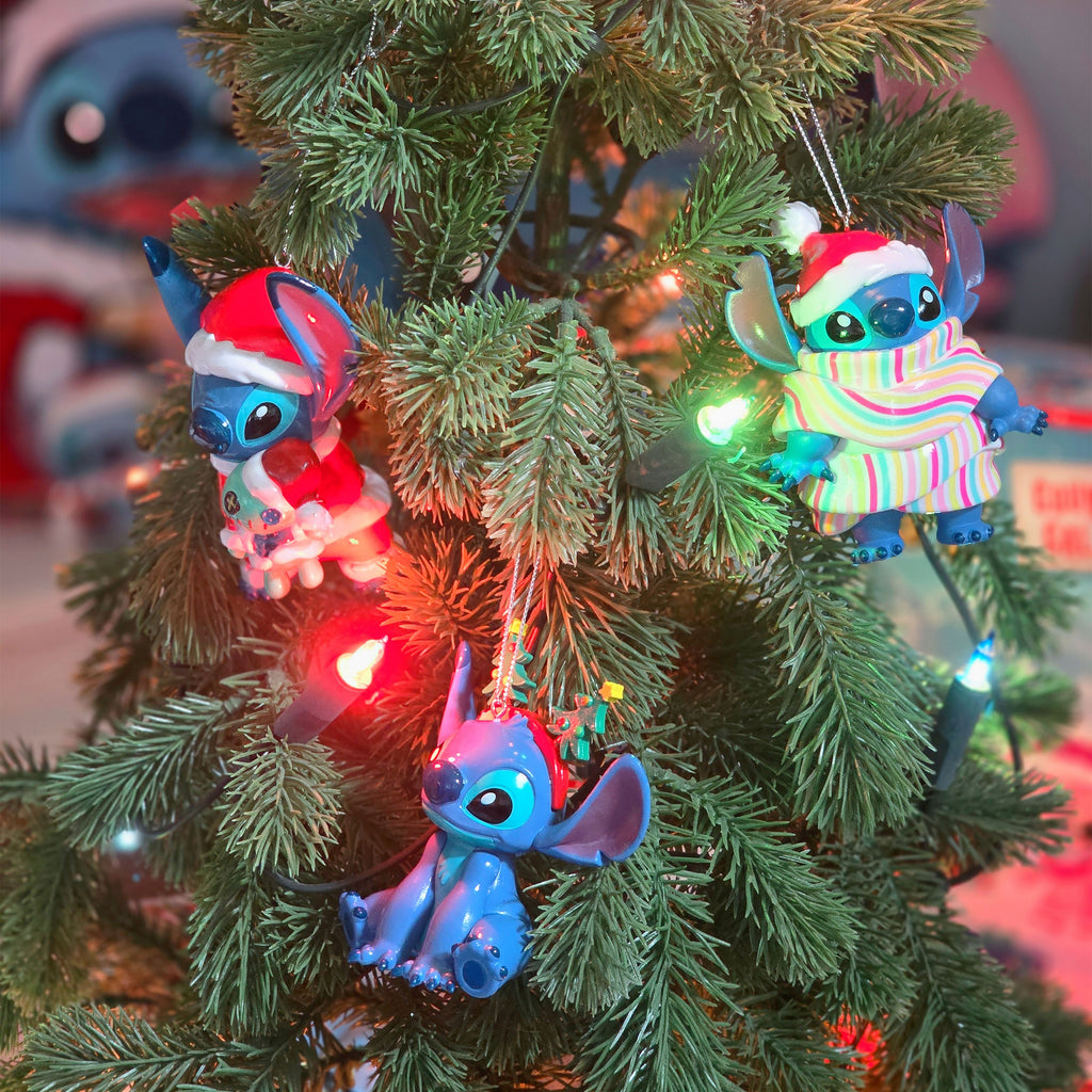 Product image Stitch with Scarf Christmas Tree Ornament - Lilo & Stitch