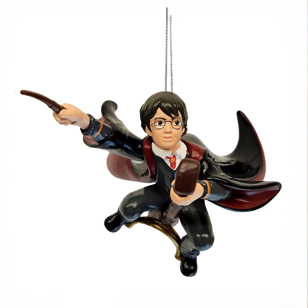 Product image Harry with Nimbus 2000 Christmas Tree Ornament - Harry Potter