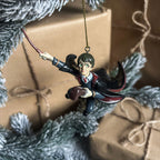 Product image Harry with Nimbus 2000 Christmas Tree Ornament - Harry Potter