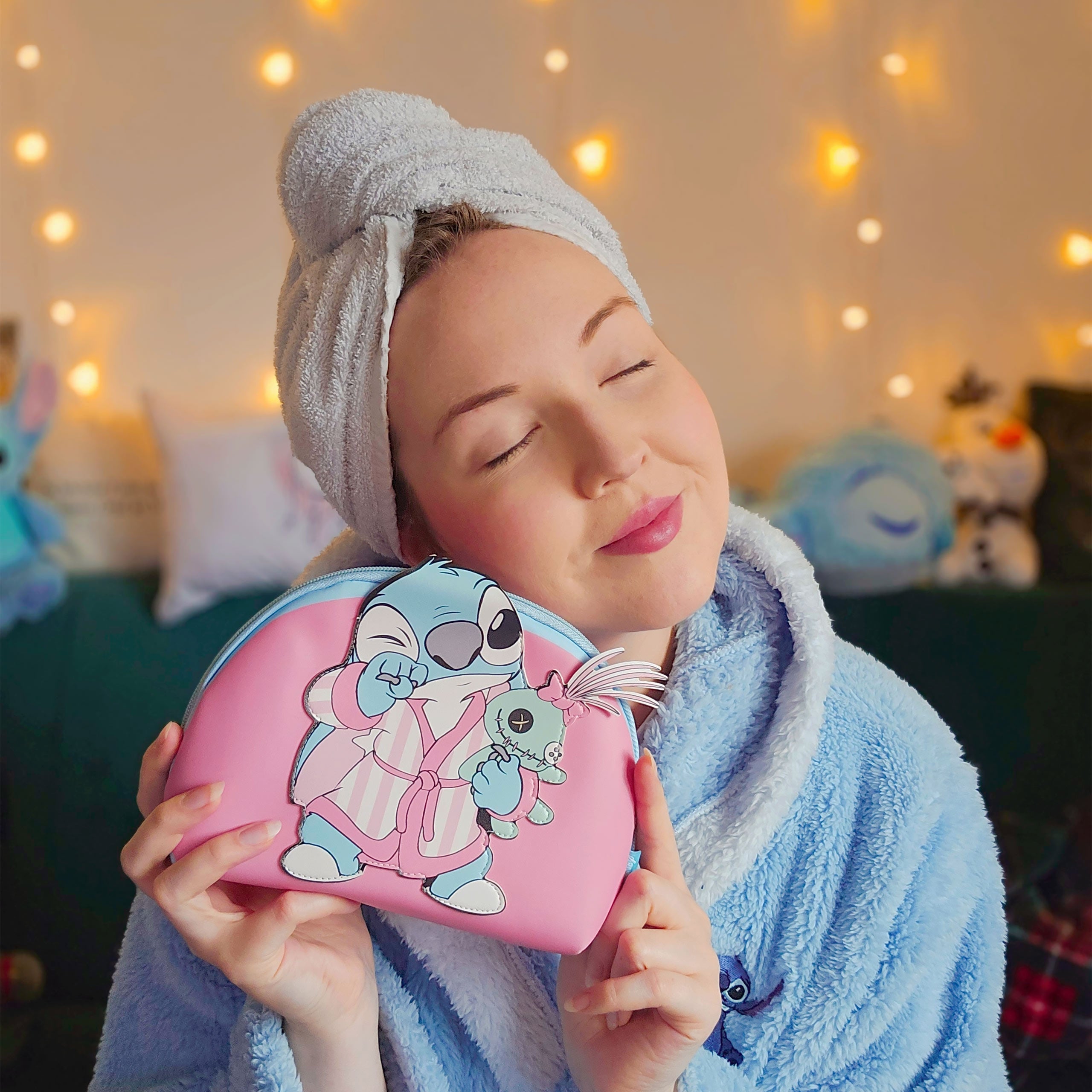 Product image Stitch with Scrump Cosmetic Bag - Lilo & Stitch
