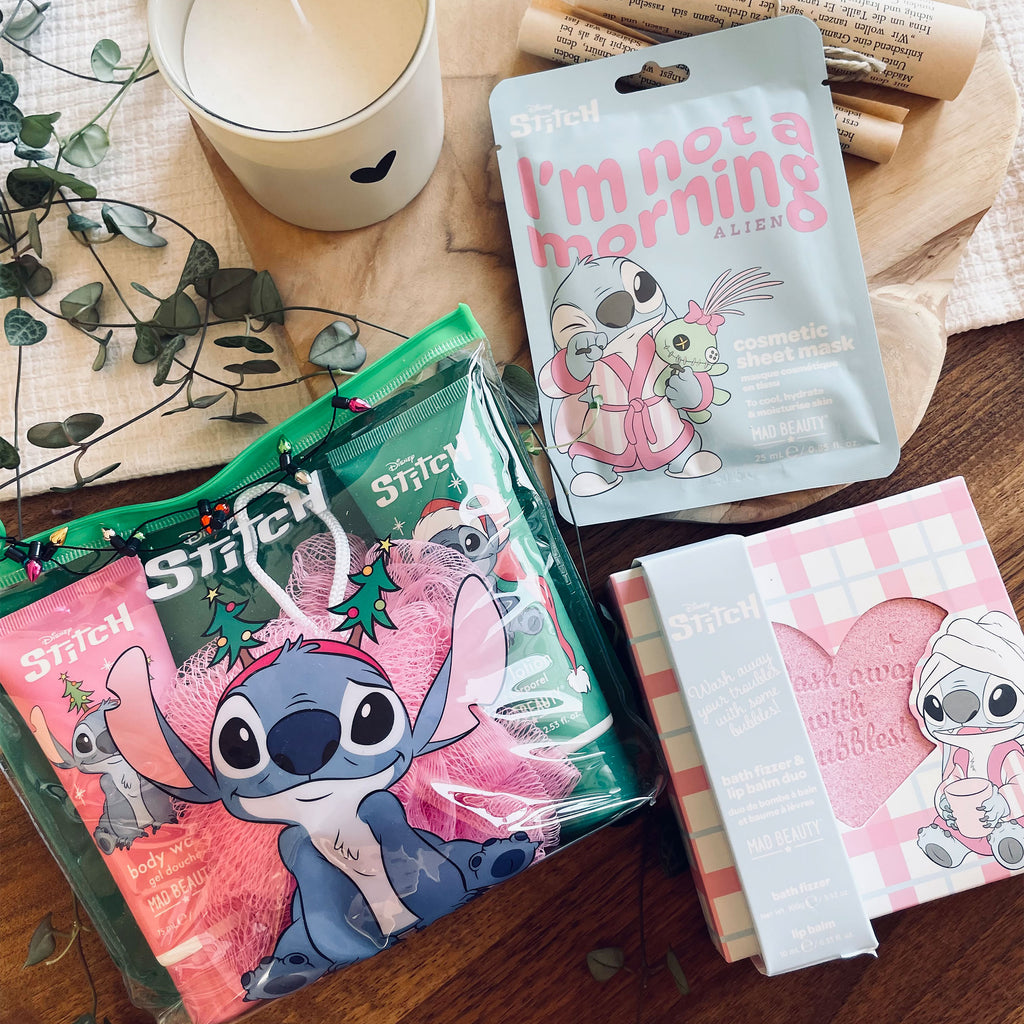 Product image Stitch Lip Balm and Bath Fizzer Cosmetic Set - Lilo & Stitch