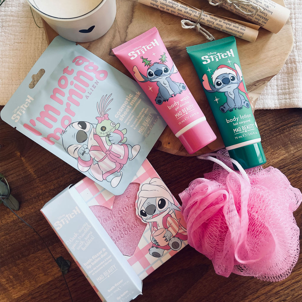 Product image Stitch Lip Balm and Bath Fizzer Cosmetic Set - Lilo & Stitch