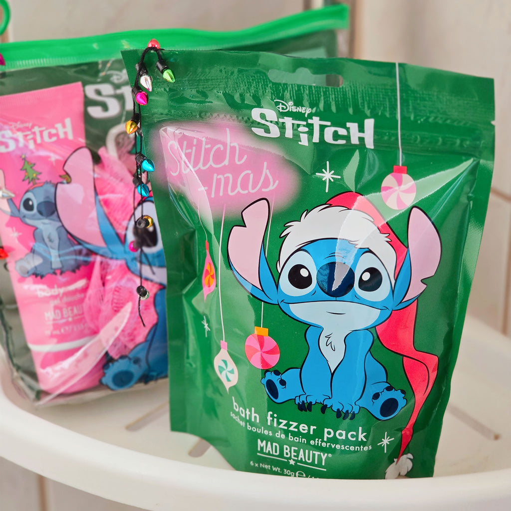 Product image Stitch-mas Bath Fizzers Set of 6 - Lilo & Stitch