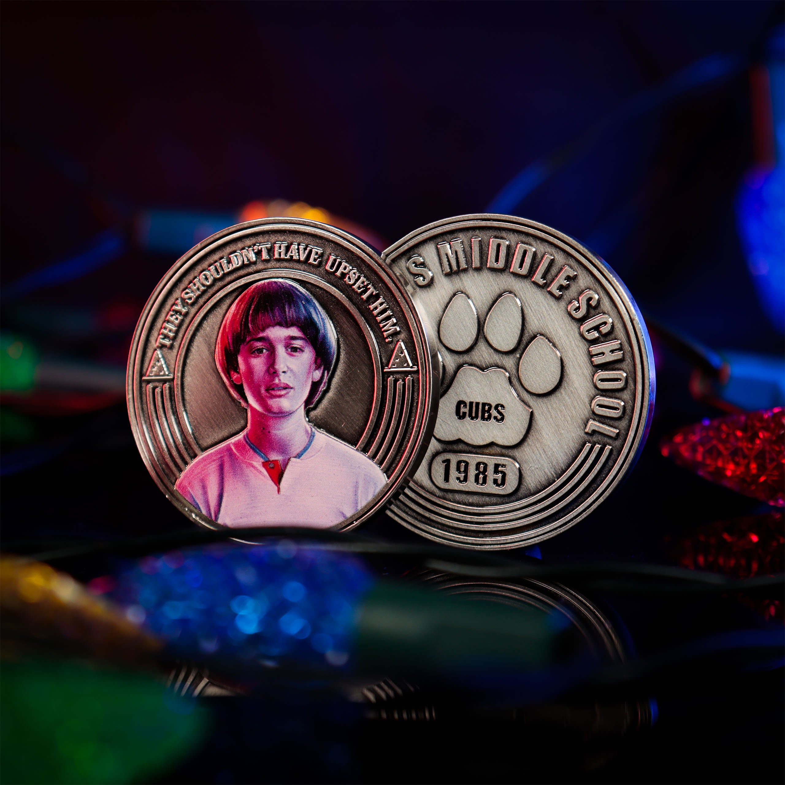 Product image Stranger Things - Hawkins Middle School Collectible Coin Album