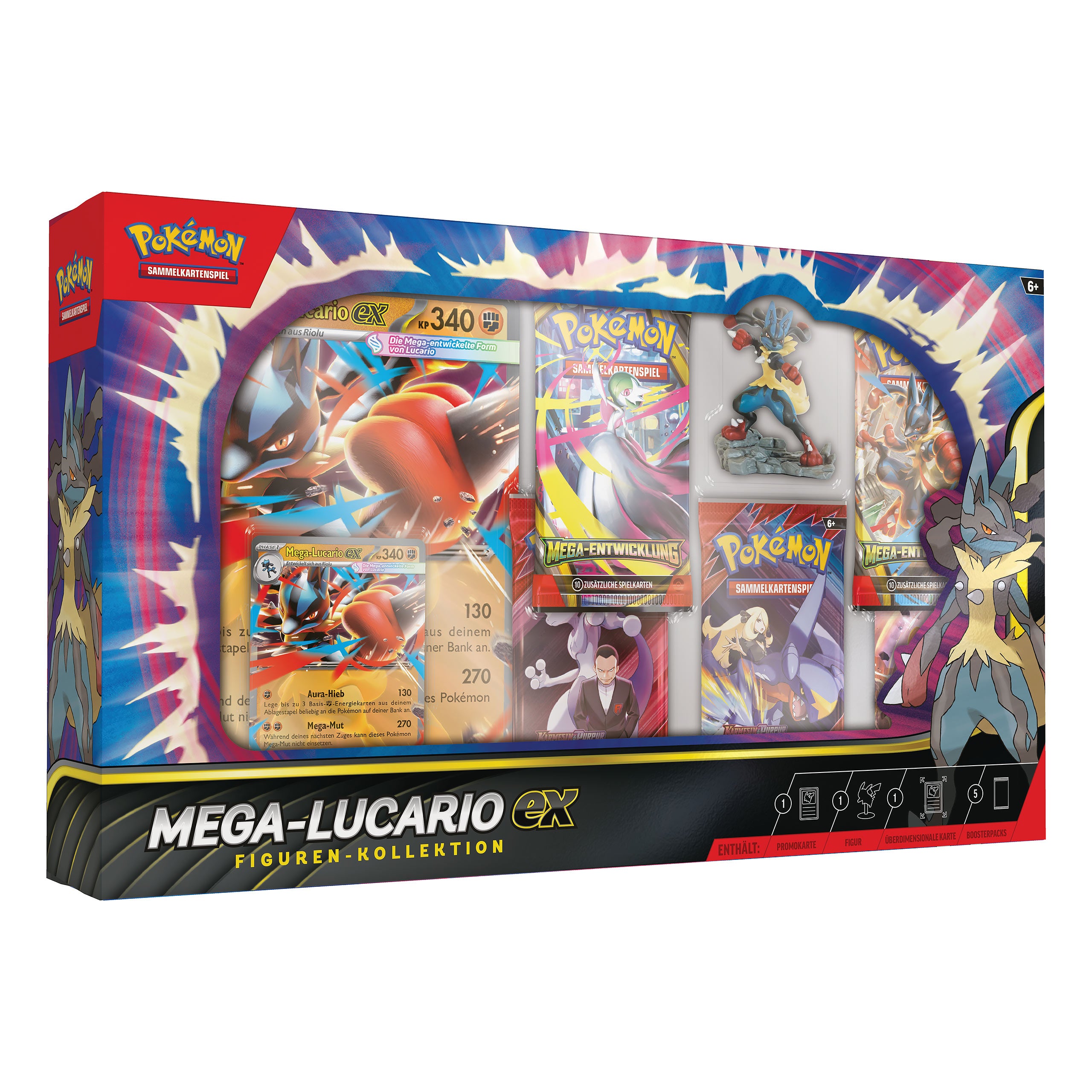 Product image Pokémon - Mega Lucario-EX Trading Cards Premium Figure Collection