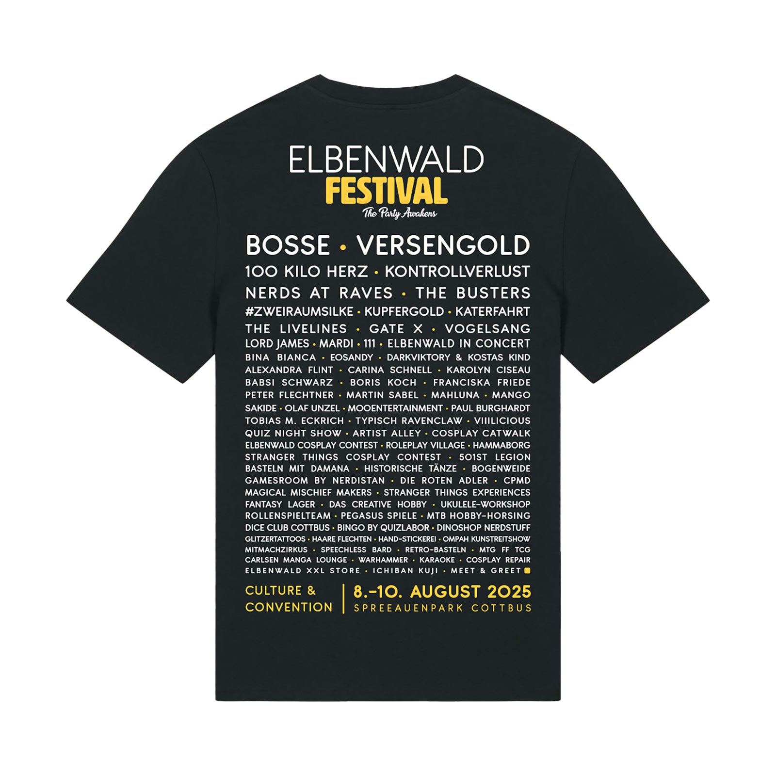 Product image Elbenwald Festival - Tape T-Shirt Black